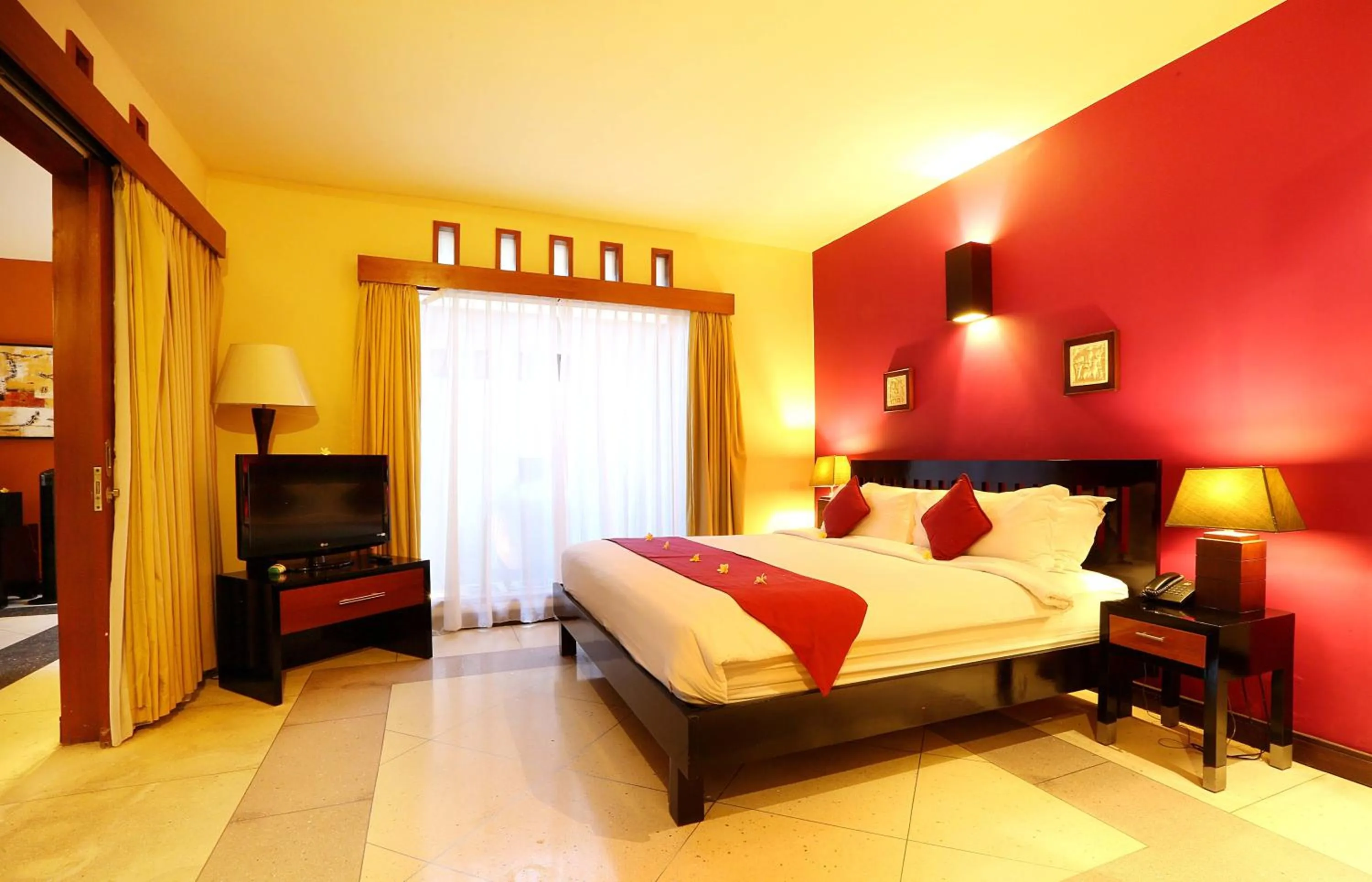 Bedroom, Bed in The Bali Bliss Villa