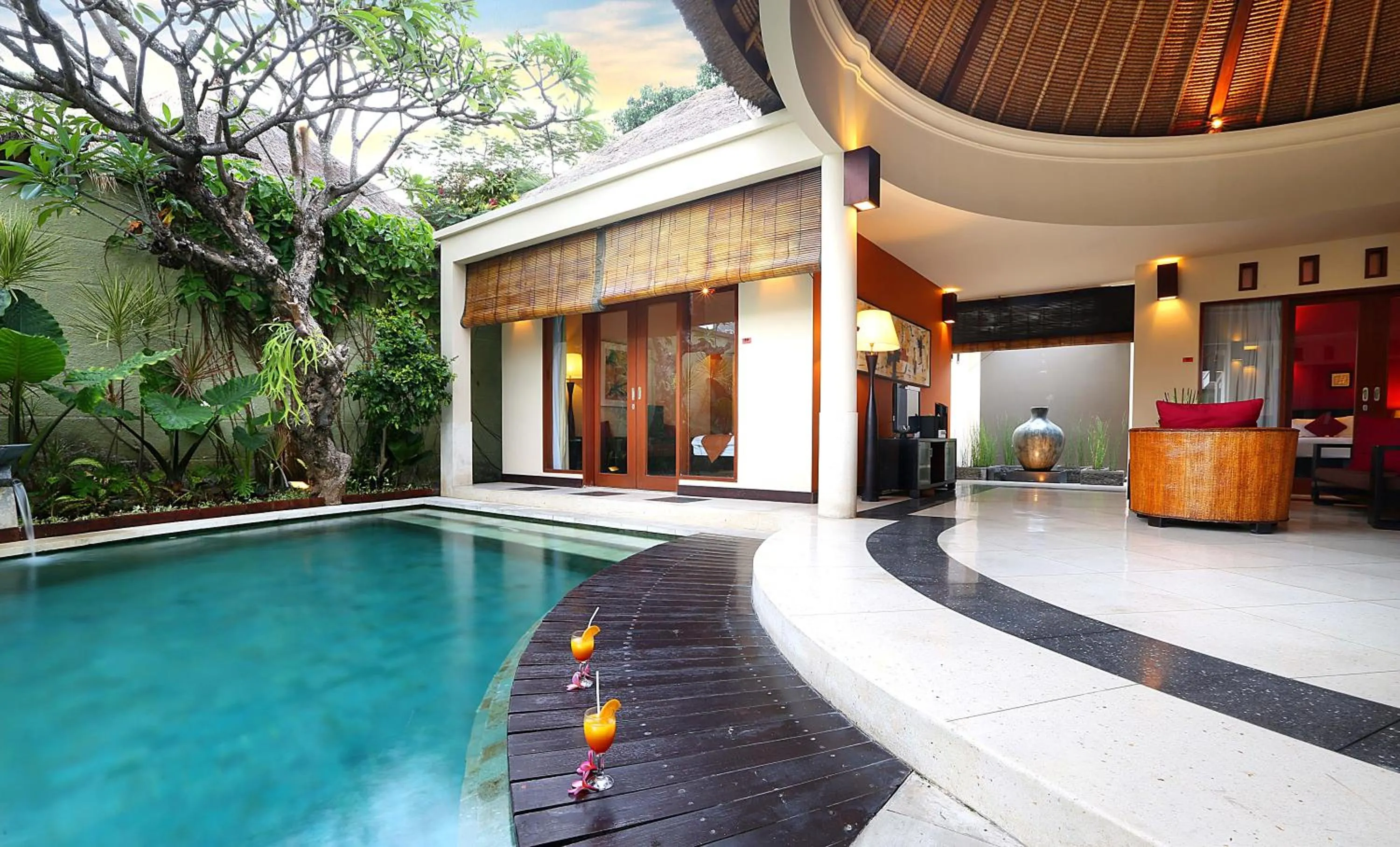 Swimming pool in The Bali Bliss Villa