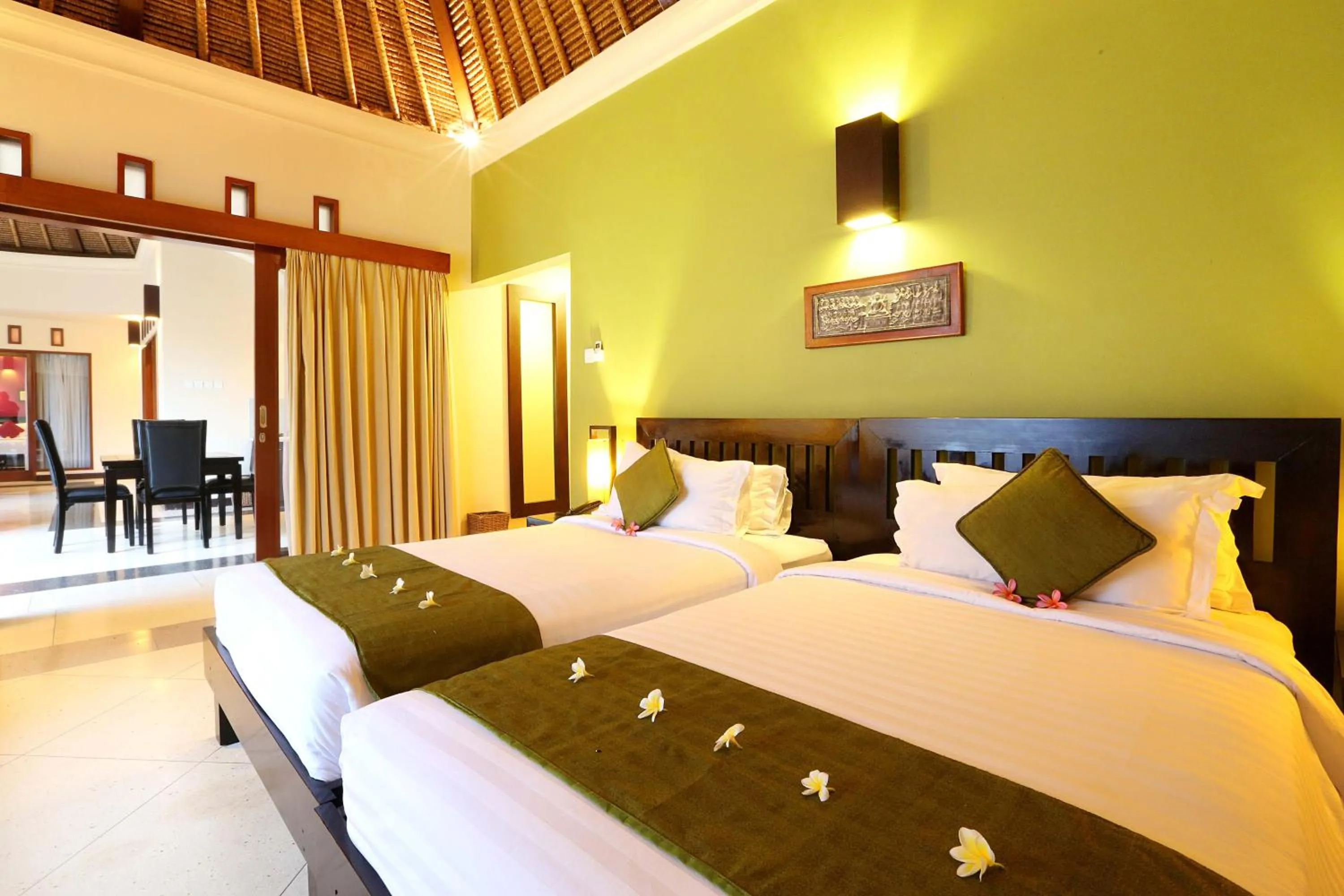 Bed in The Bali Bliss Villa