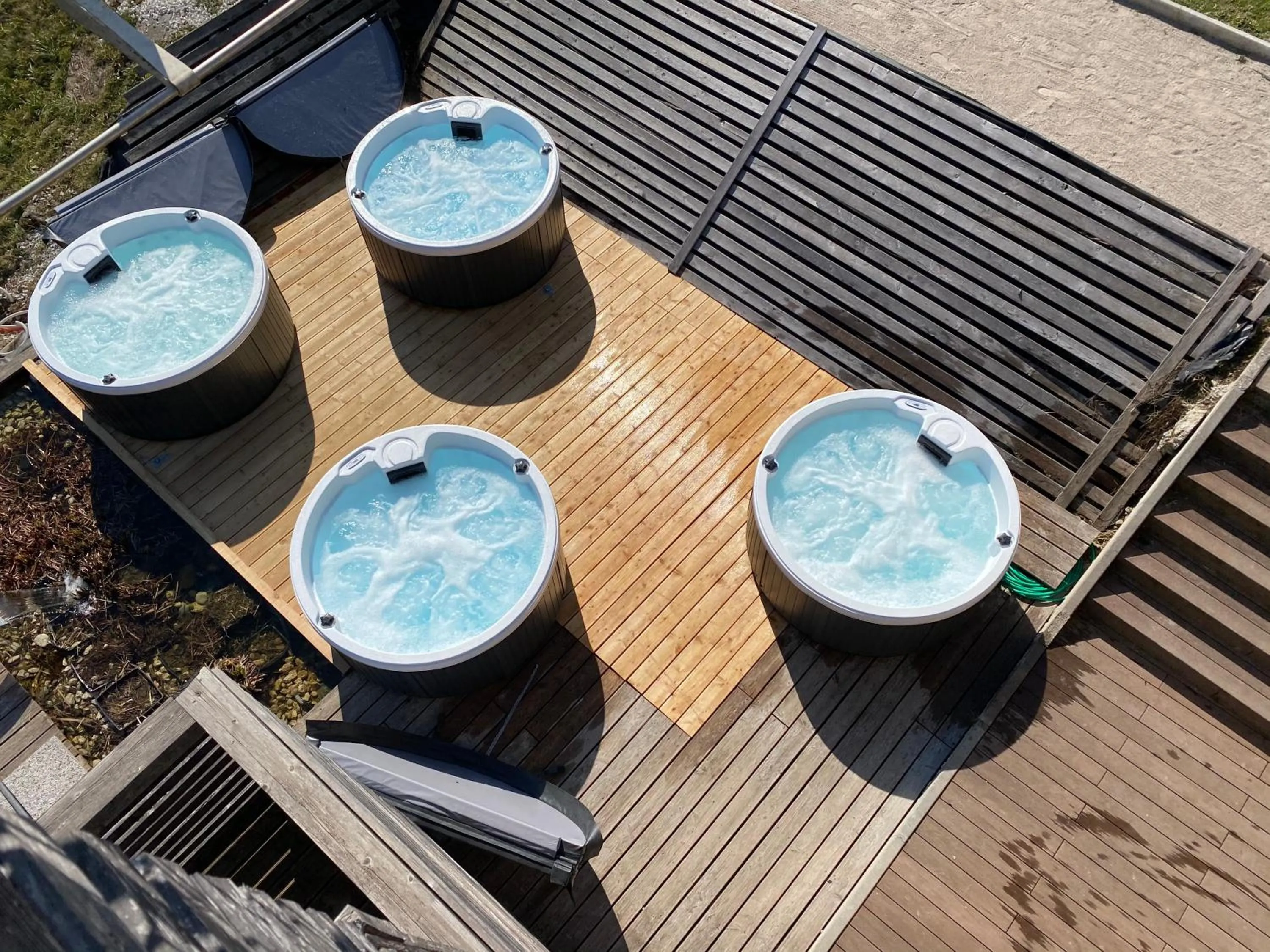 Hot Tub in Bed & Wellness Fisterre