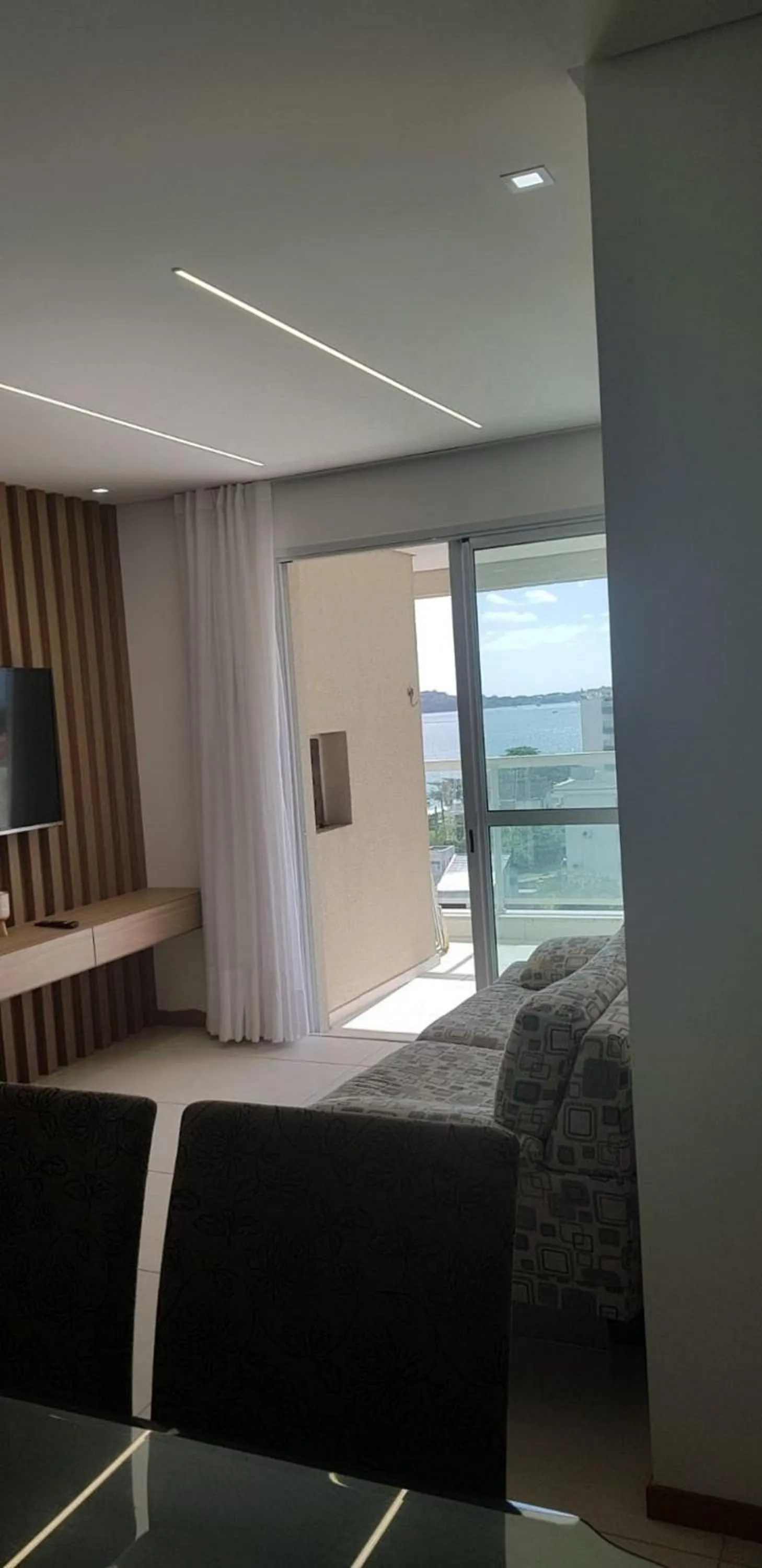 Living room, Bed in Velutti Prime View: Frente Mar