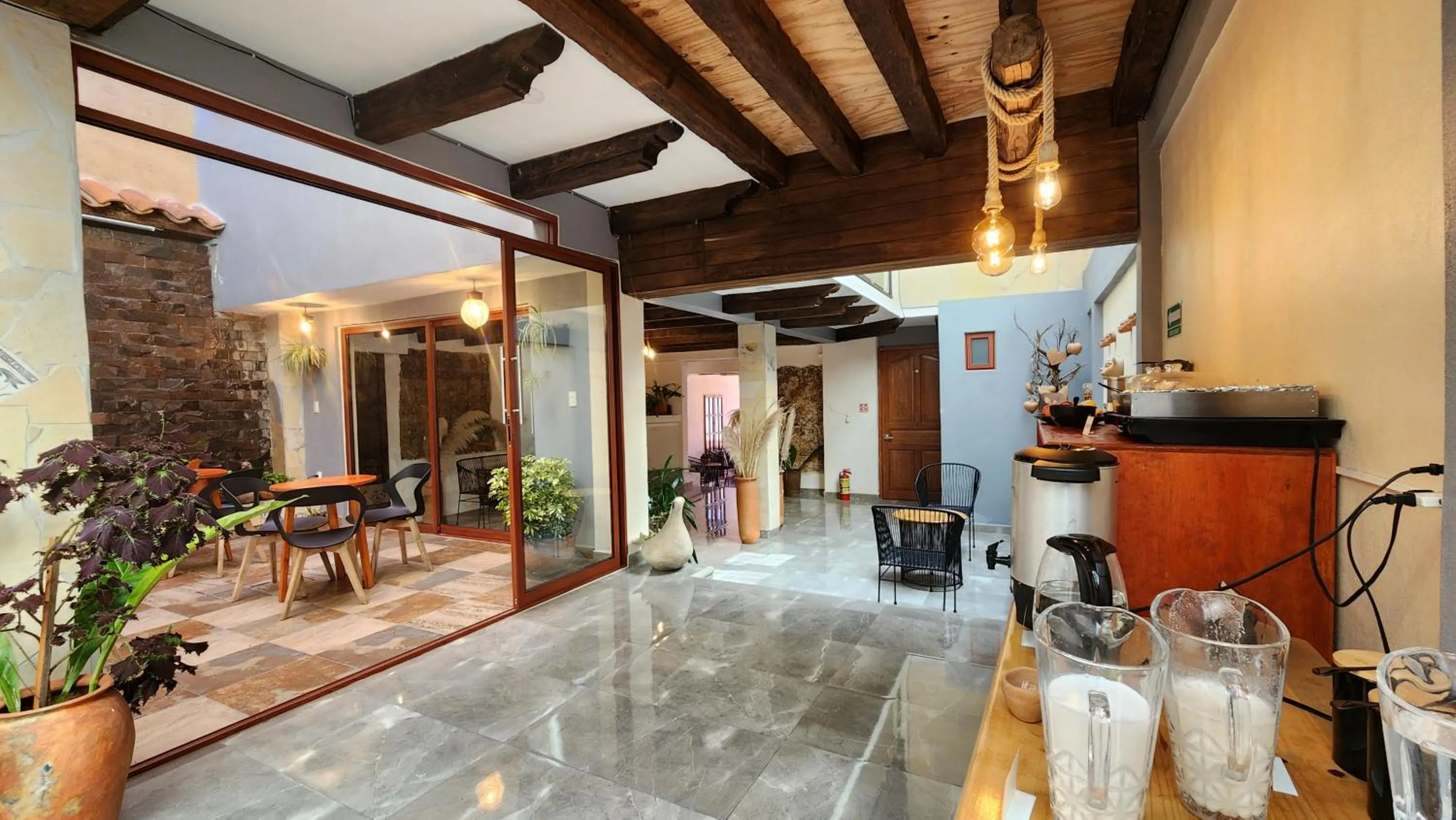 Living room in Piedra Negra Boutique Hotel