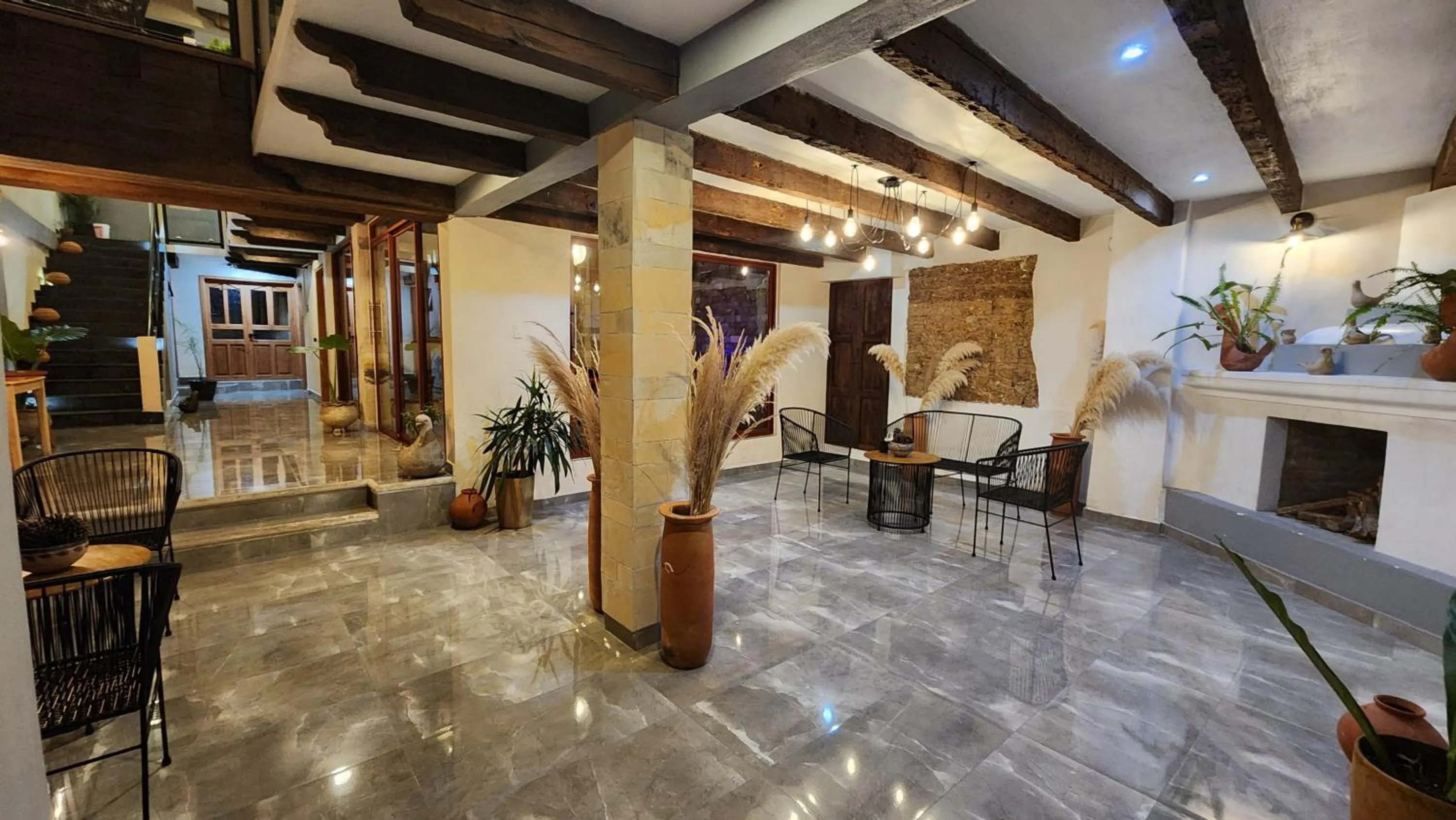 Living room in Piedra Negra Boutique Hotel