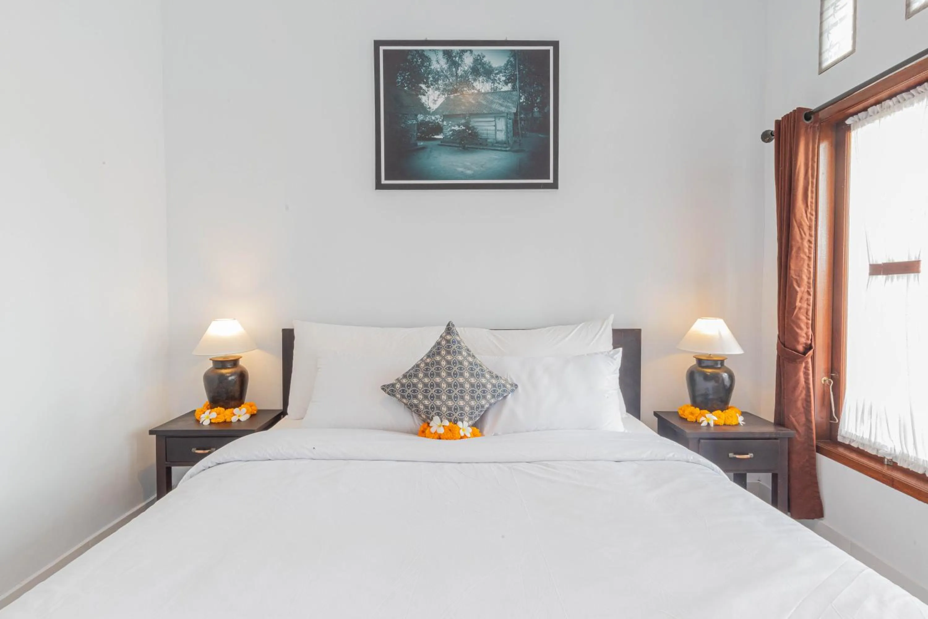 Bed in Sekar Bali Homestay