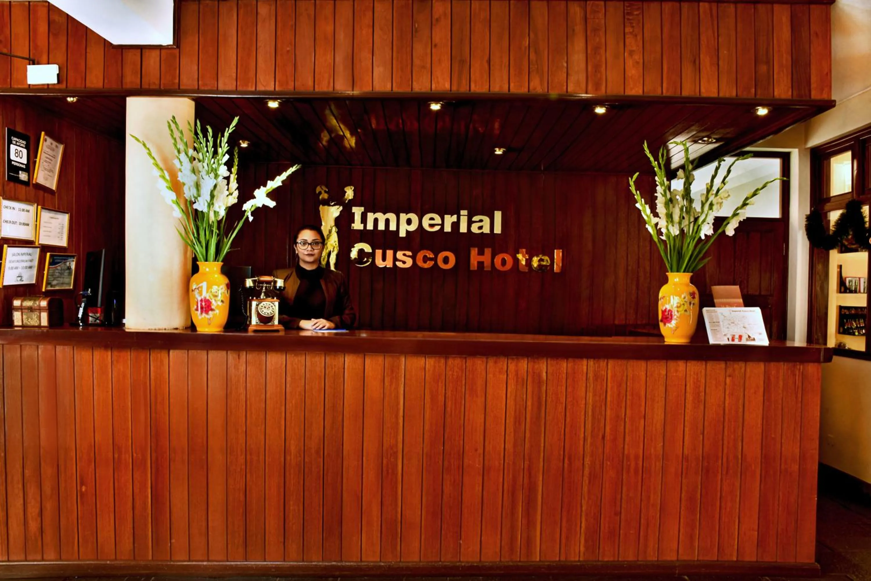Lobby/Reception in IMPERIAL CUSCO HOTEL