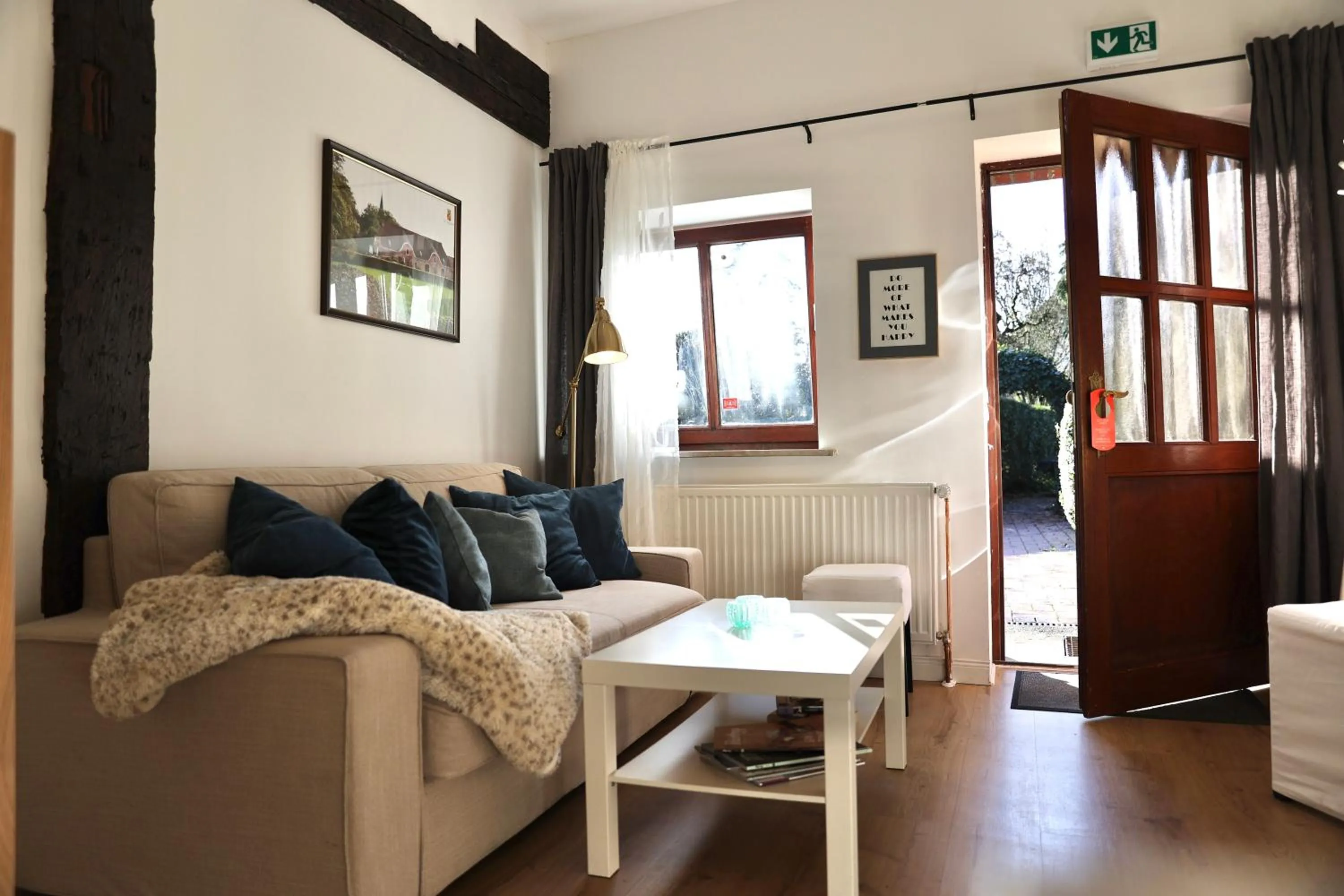 Living room in Gut Basthorst