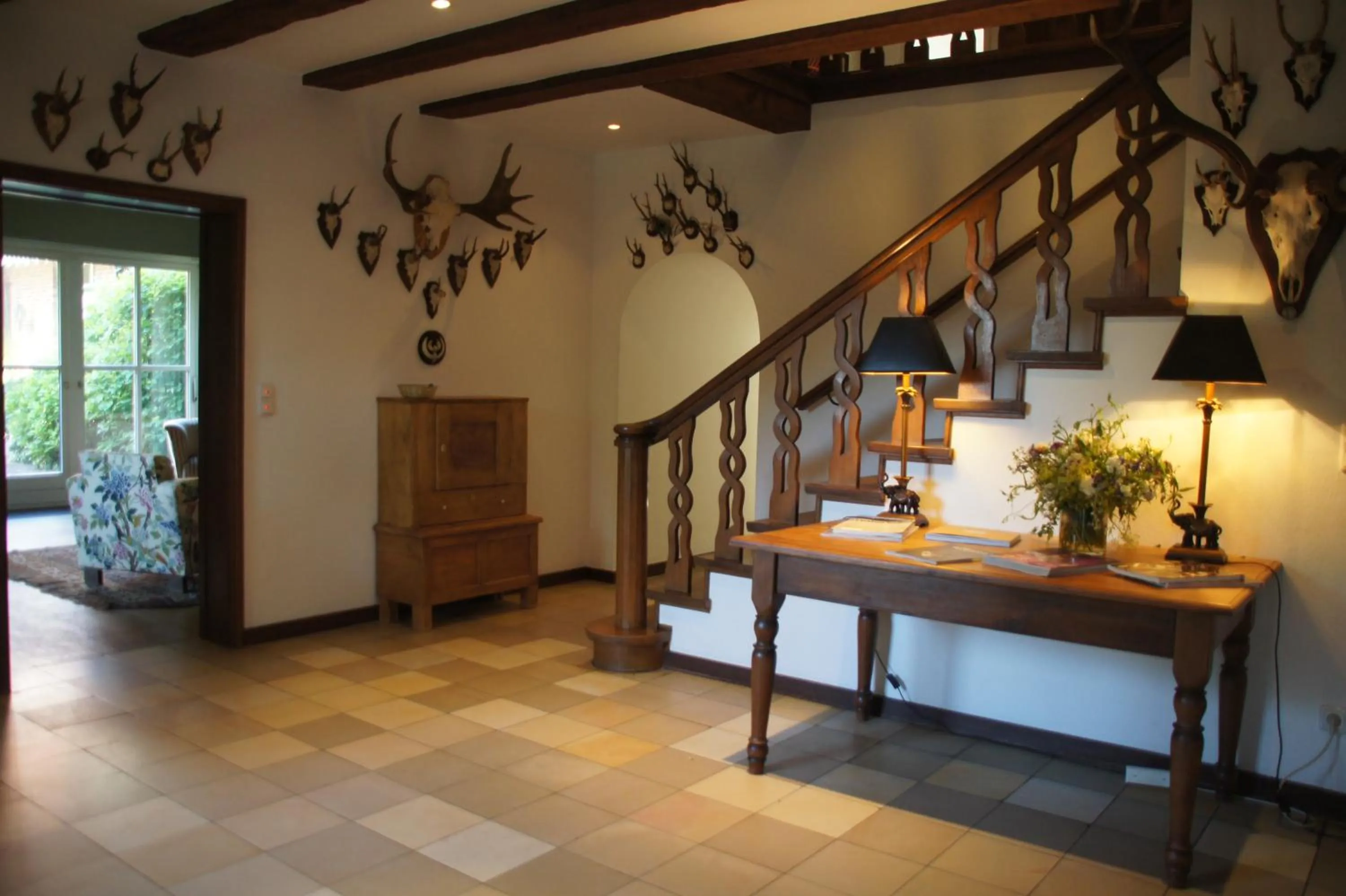 Communal lounge/ TV room in Gut Basthorst