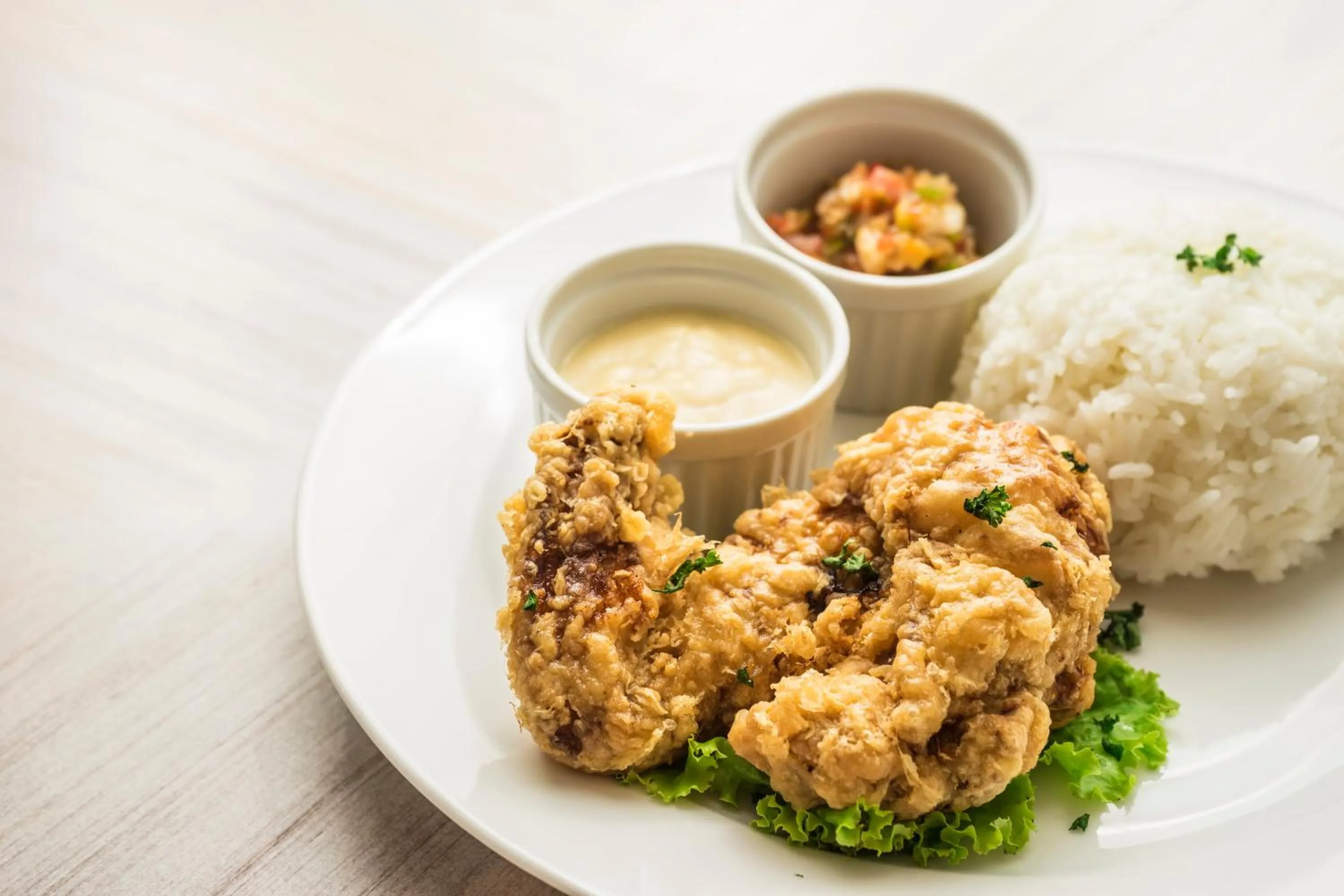 Food close-up in The Plaza Hotel Balanga City