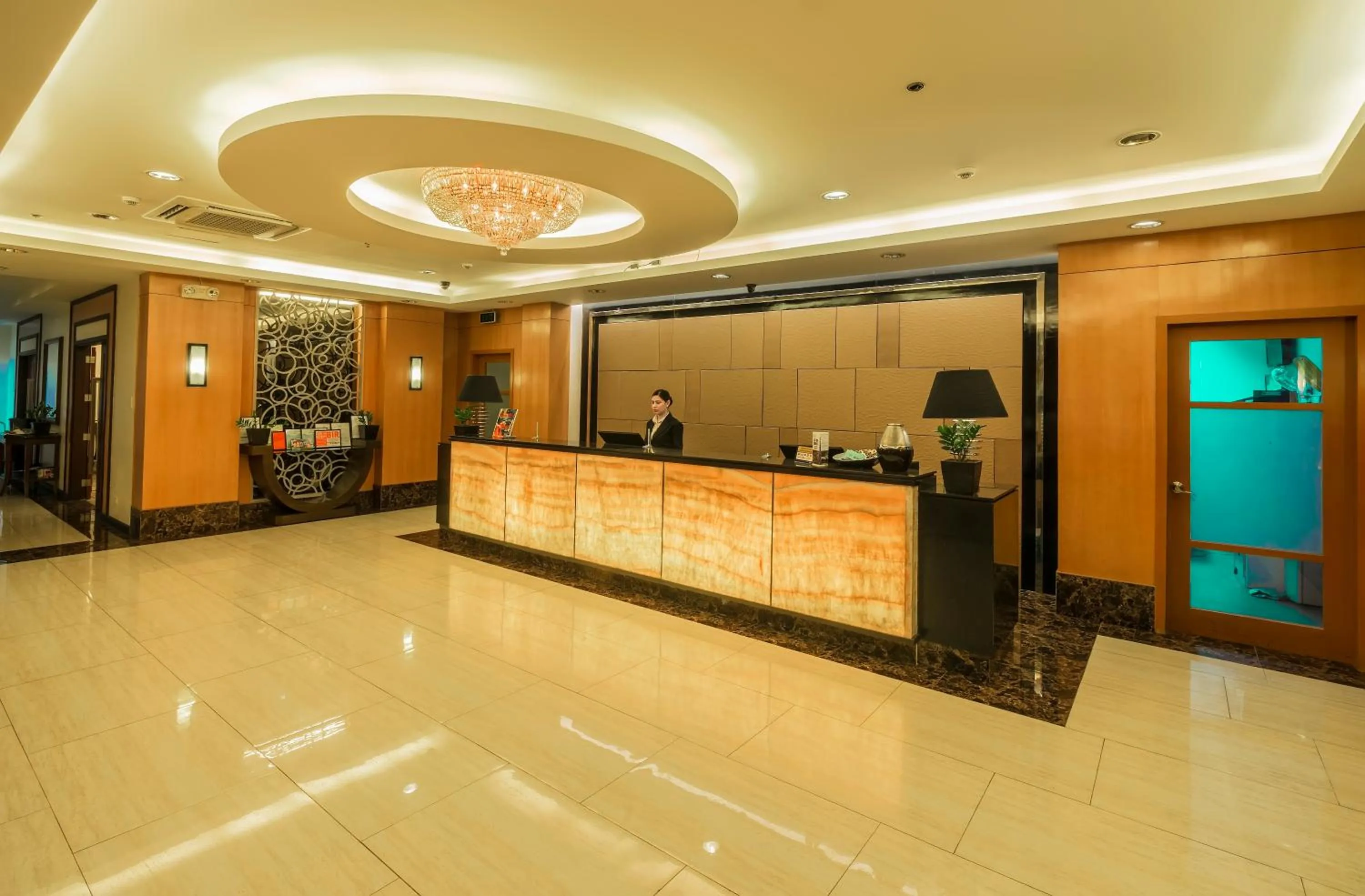 Lobby or reception in The Plaza Hotel Balanga City