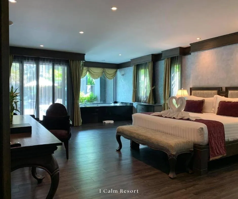 Bed in I Calm Resort Cha Am