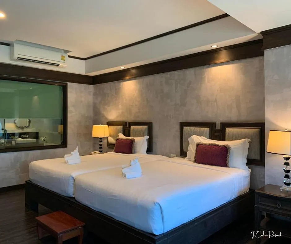 Bed in I Calm Resort Cha Am