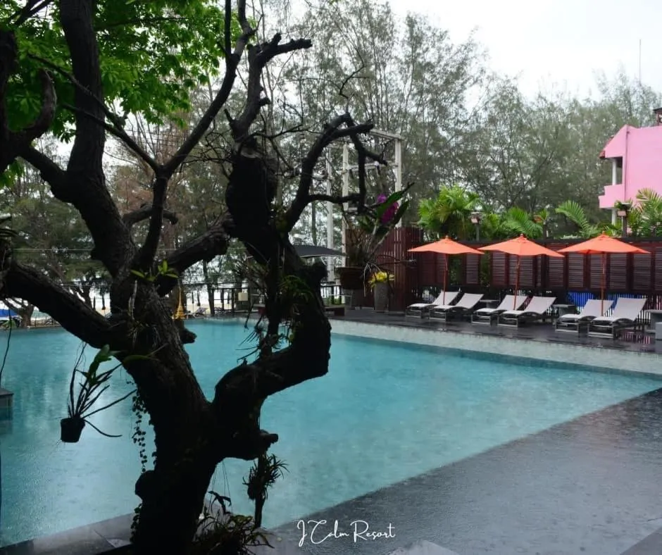 Swimming pool in I Calm Resort Cha Am