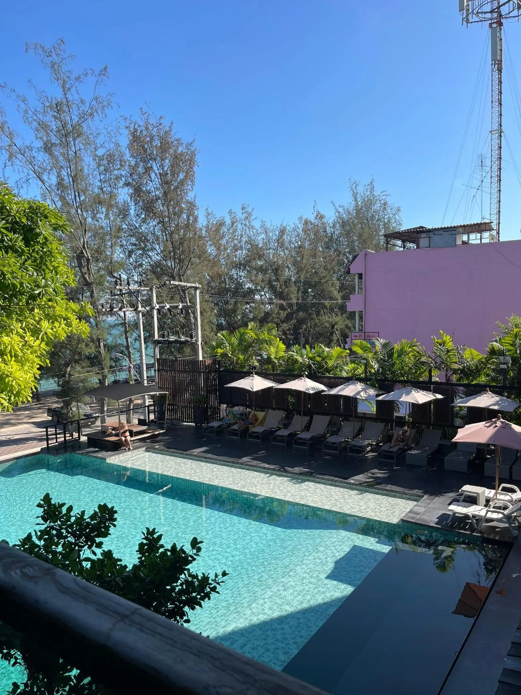 Swimming pool in I Calm Resort Cha Am