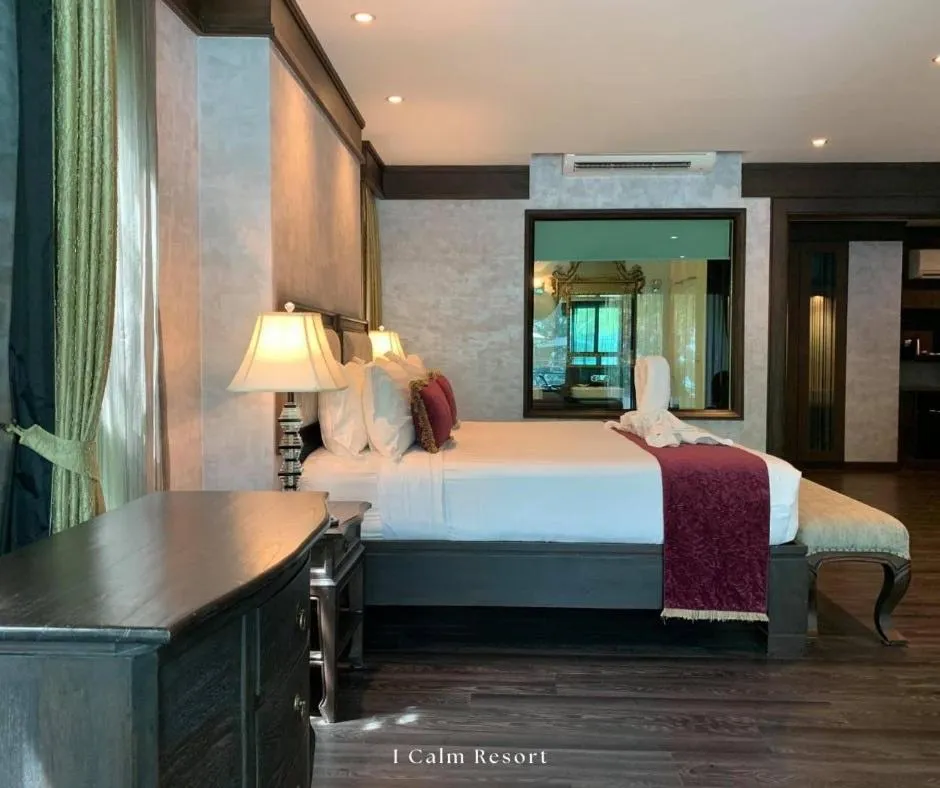 Bed in I Calm Resort Cha Am