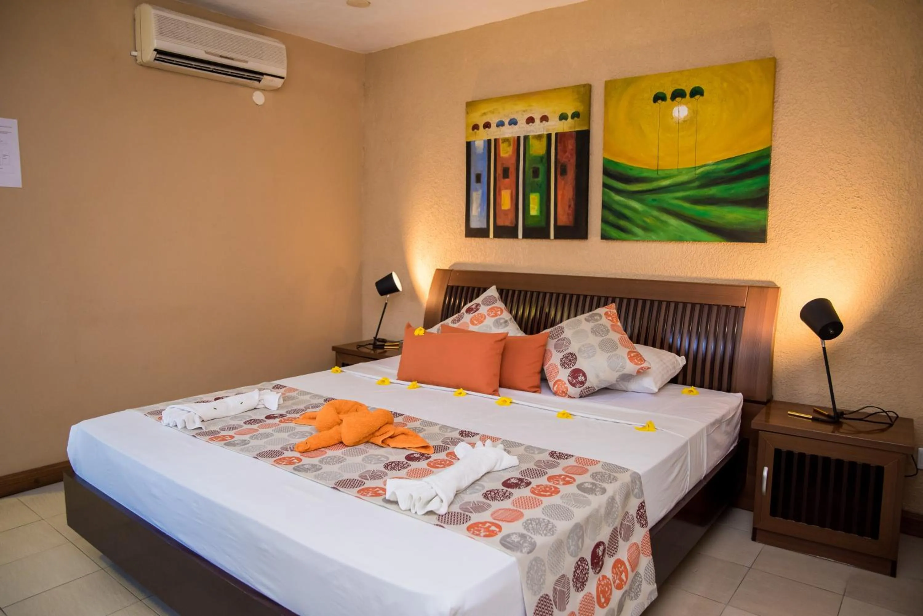 Bedroom, Bed in La Margarita