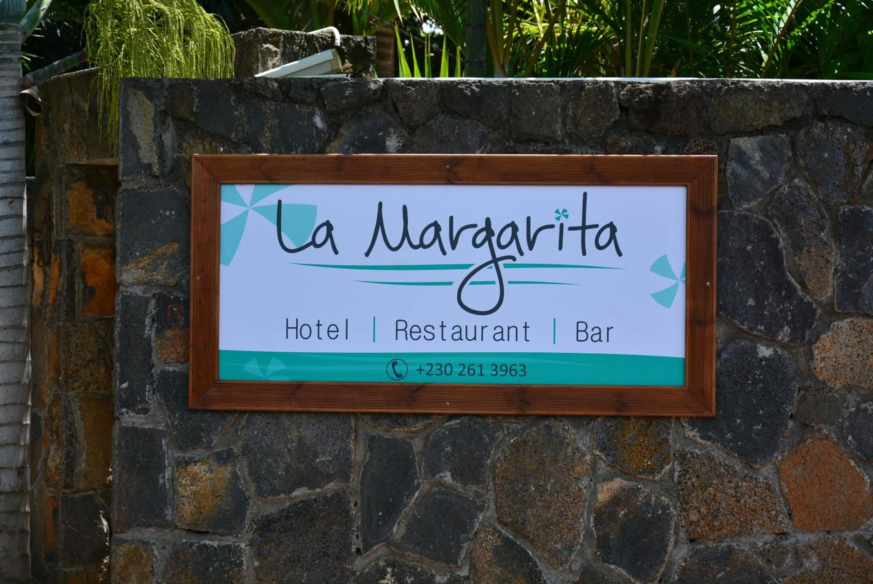 Property logo or sign in La Margarita
