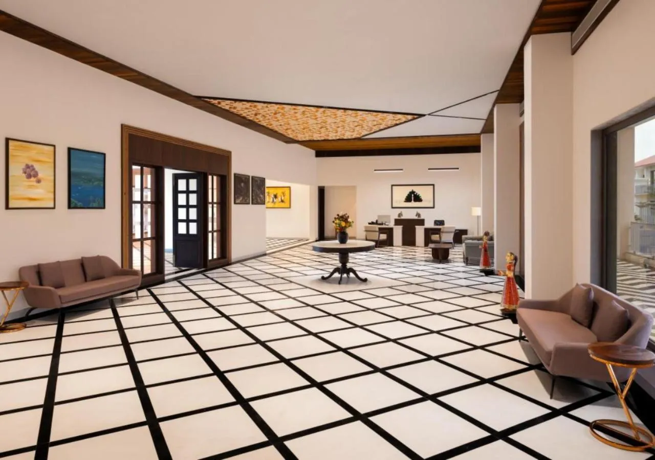 Lobby or reception in Bookmark Resorts, Jogi Mahal, Ranthambore