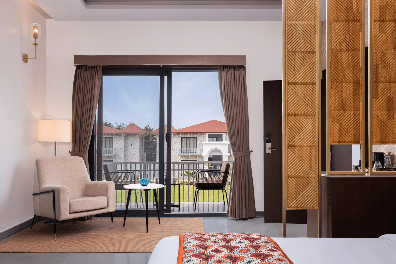 Balcony/Terrace in Bookmark Resorts, Jogi Mahal, Ranthambore