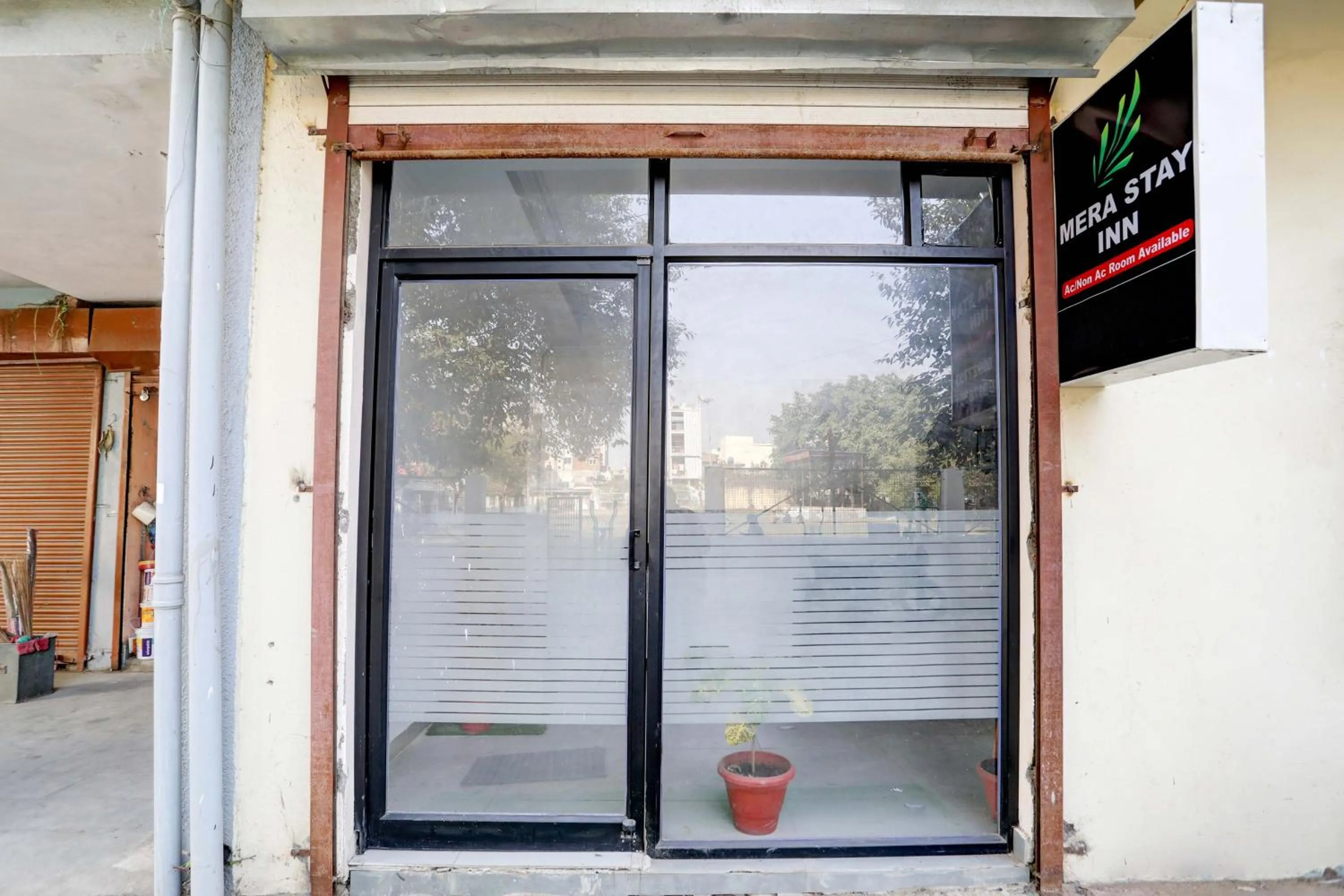 Facade/entrance in Hotel O SK Residency