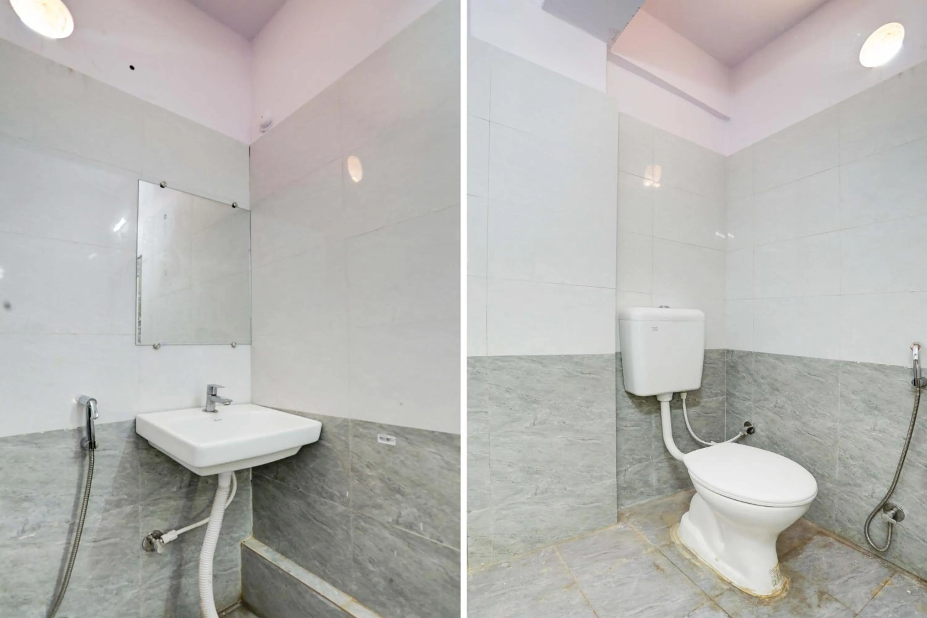 Bathroom in Hotel O SK Residency