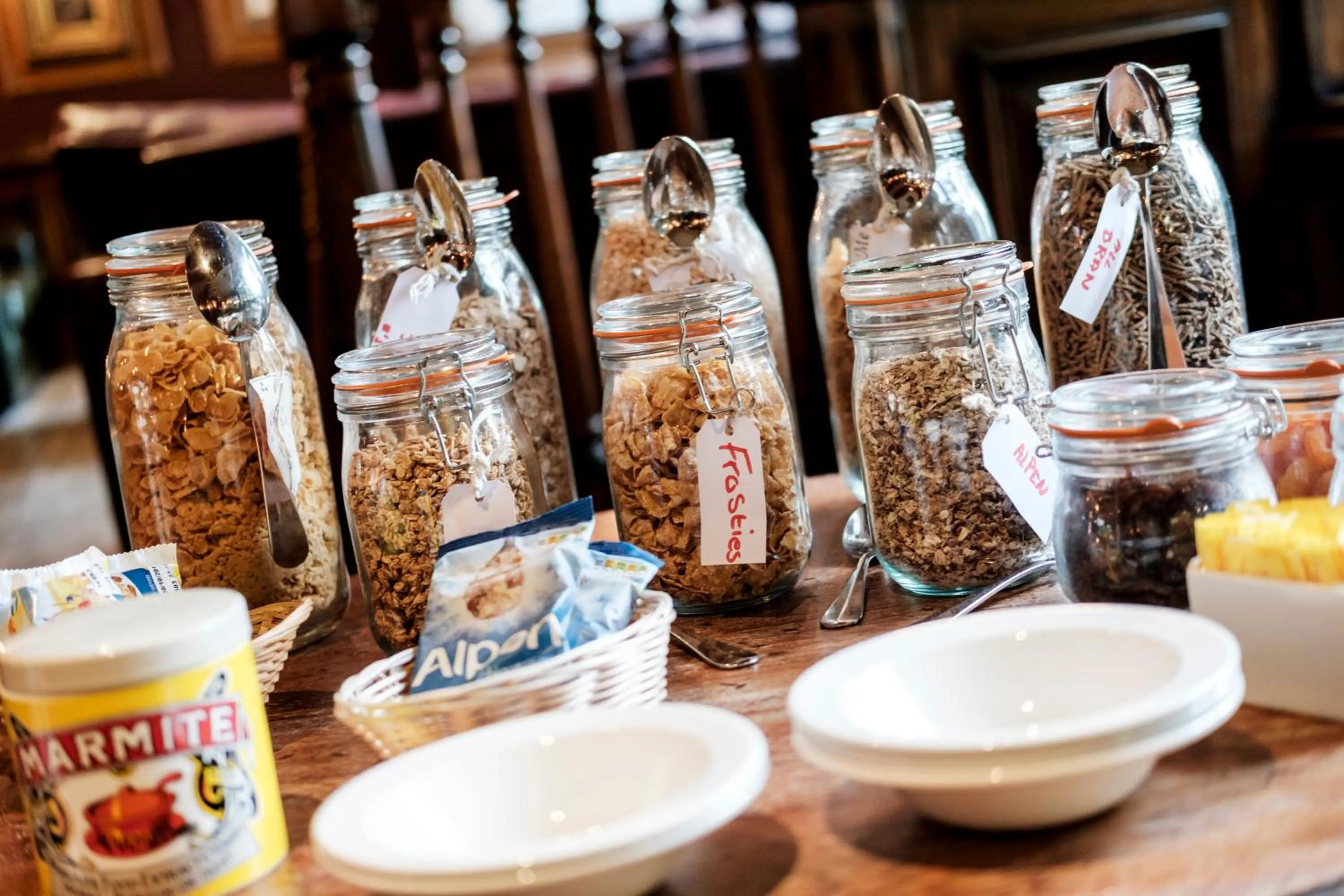 English/Irish breakfast in The Mad Hatter Hotel