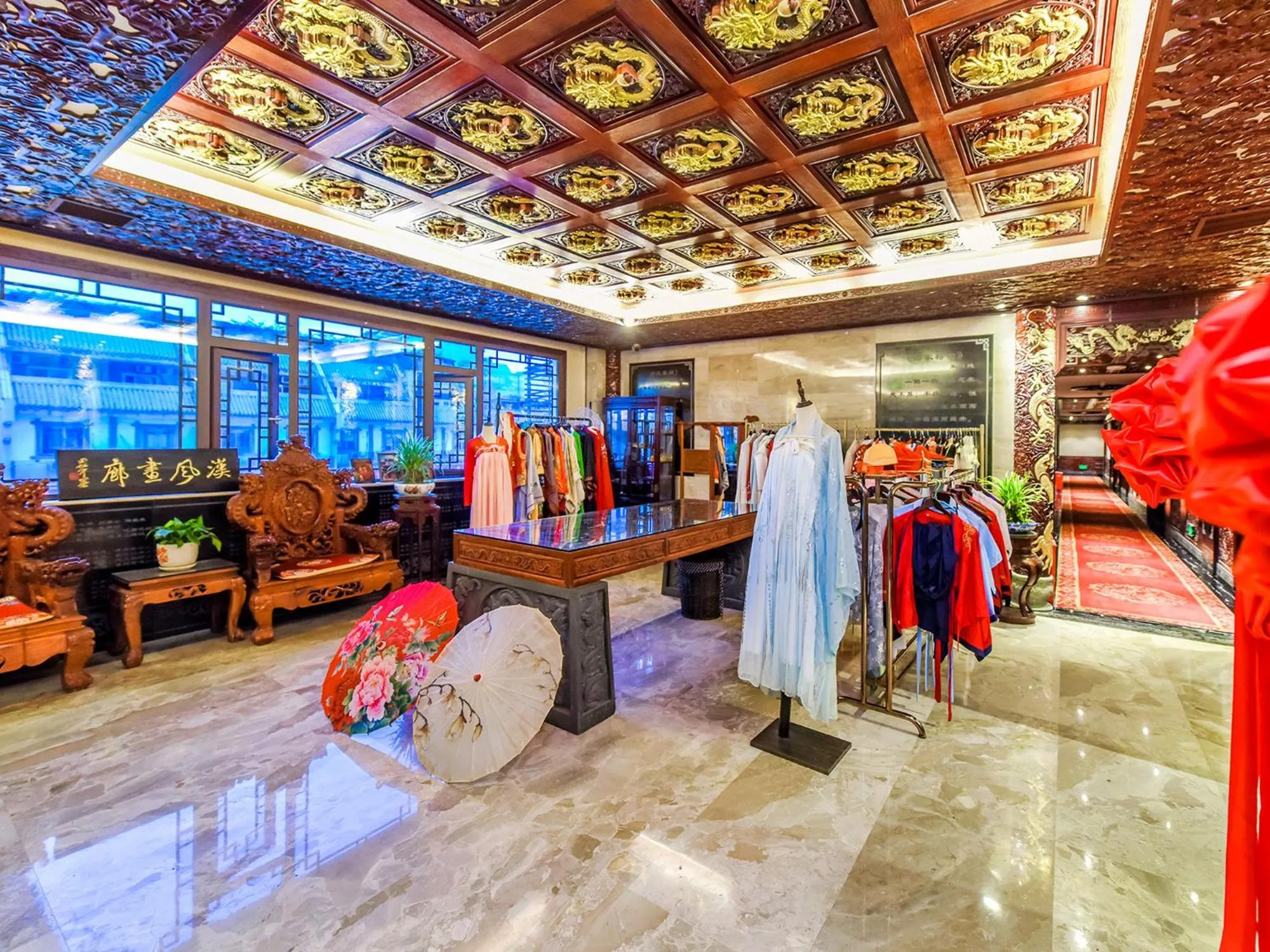 Property building in ChengDu Wuhou Temple Han Dynasty Hotel