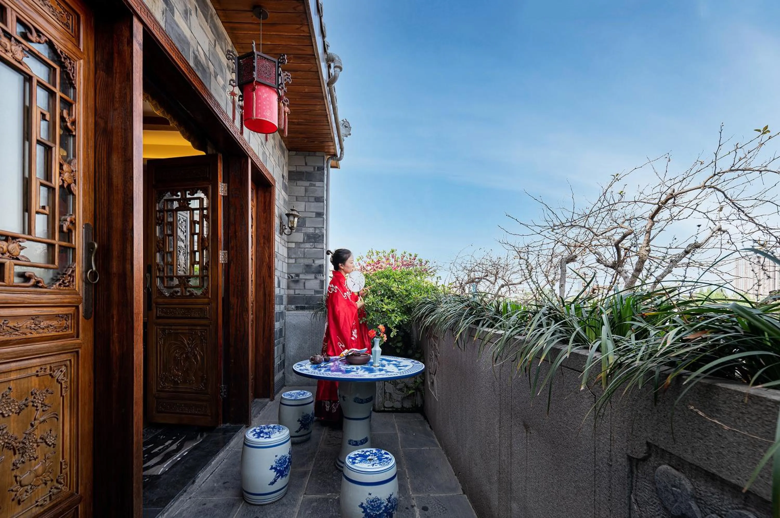 View (from property/room) in ChengDu Wuhou Temple Han Dynasty Hotel