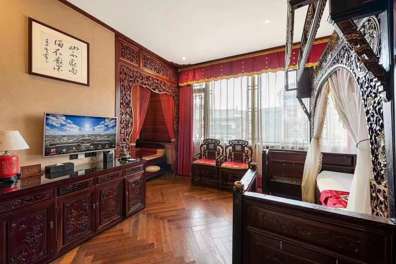 Property building in ChengDu Wuhou Temple Han Dynasty Hotel