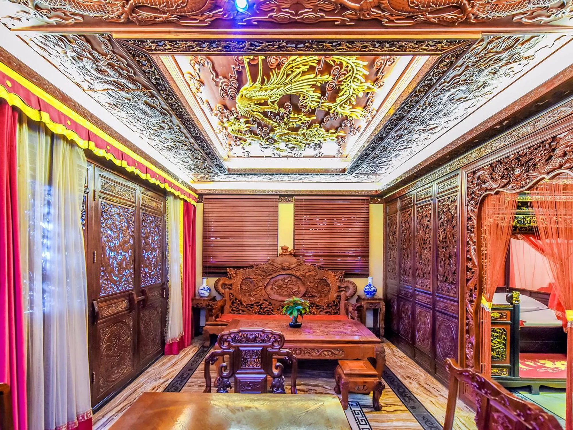 Living room in ChengDu Wuhou Temple Han Dynasty Hotel