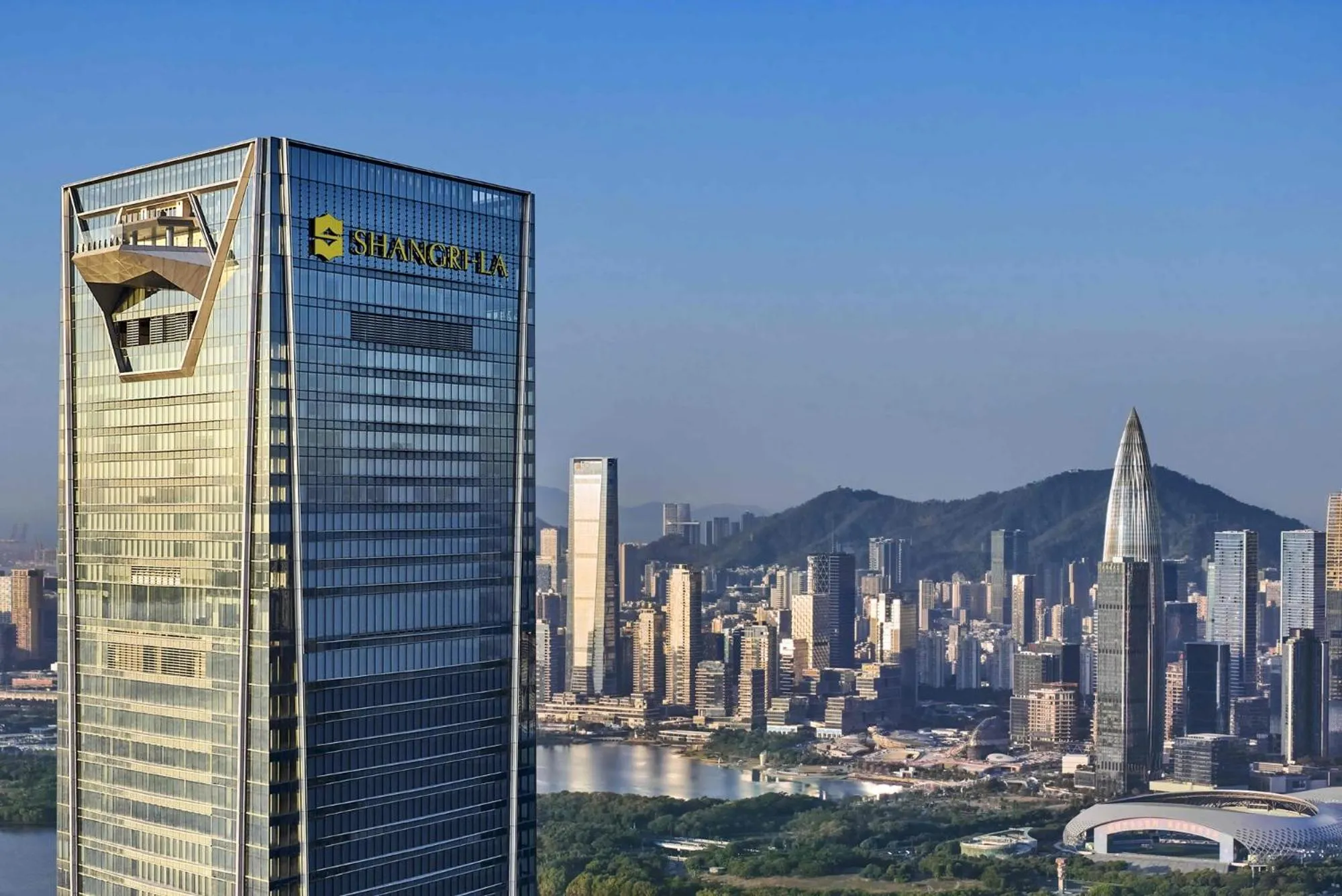 Property building in Shangri-La Nanshan, Shenzhen