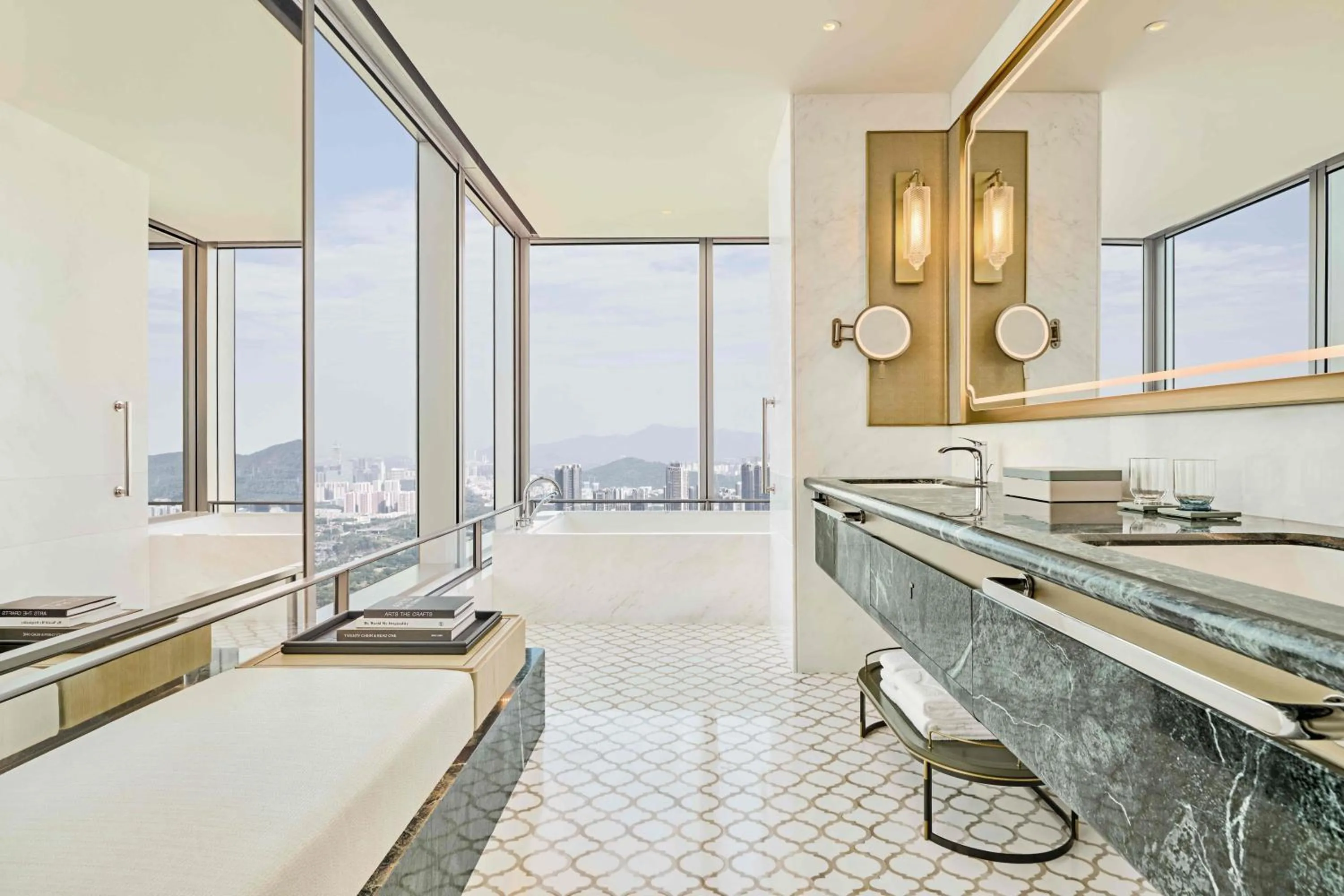 Bathroom in Shangri-La Nanshan, Shenzhen