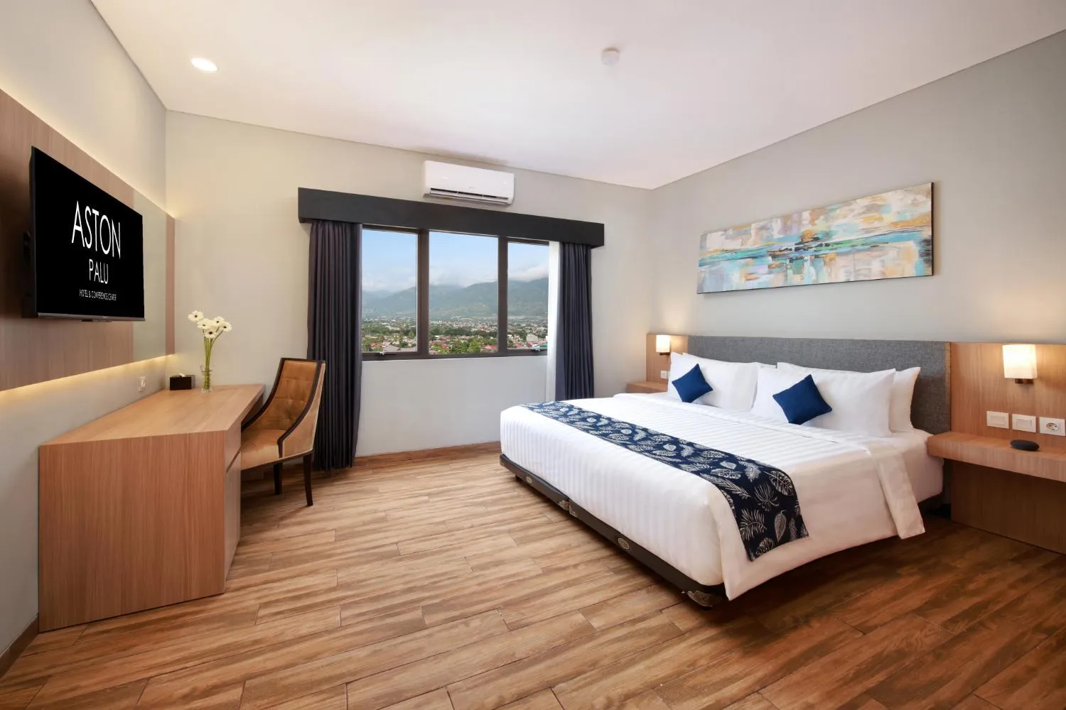 Bedroom, Bed in Aston Palu Hotel & Conference Center