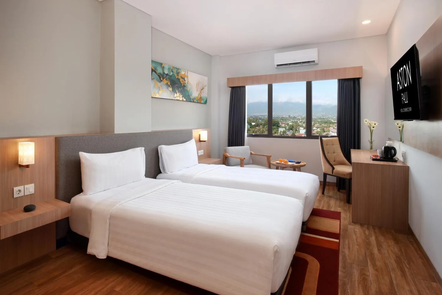 Bedroom, Bed in Aston Palu Hotel & Conference Center