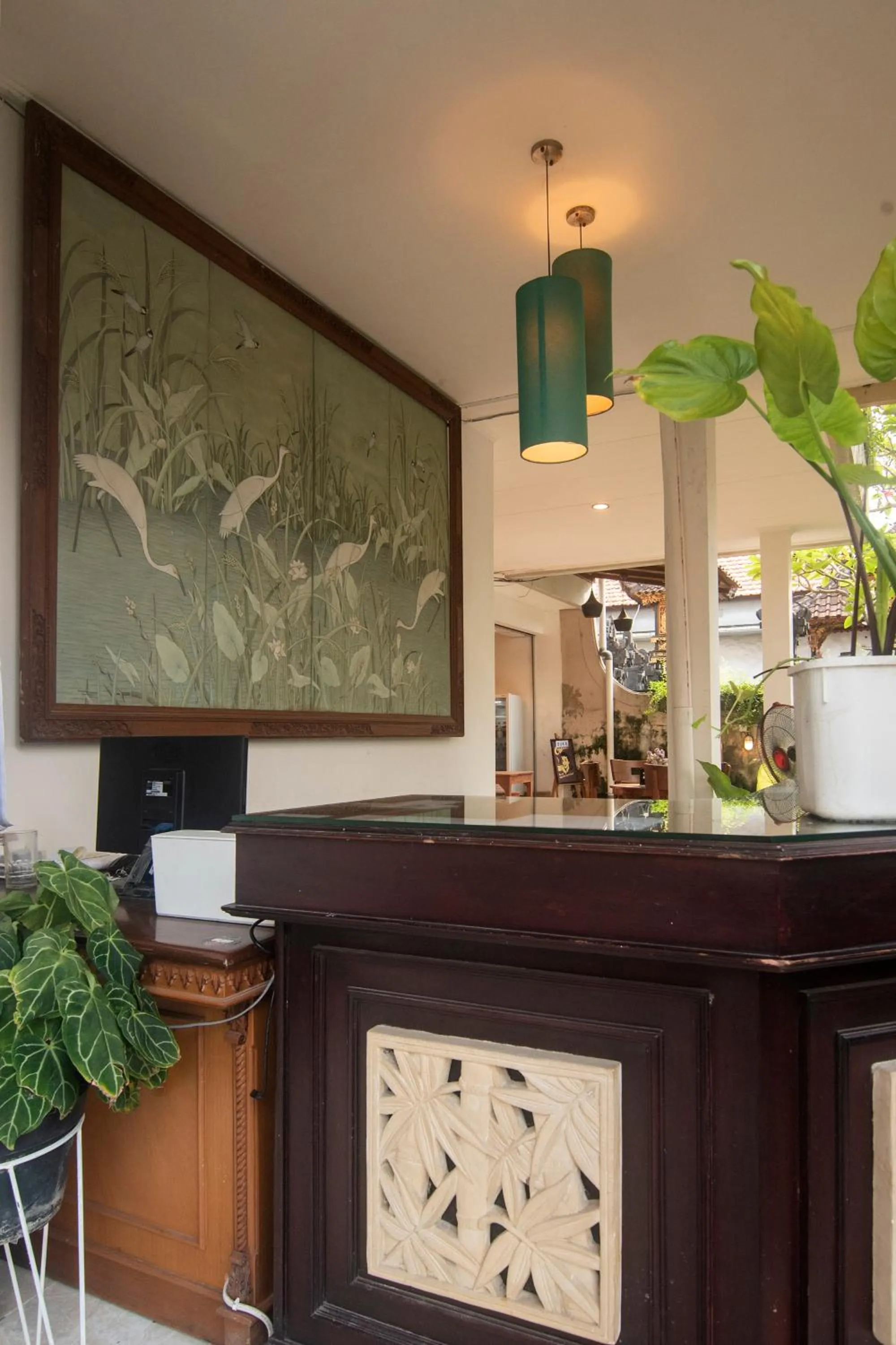 Lobby or reception in Miraa Guest House & Resto