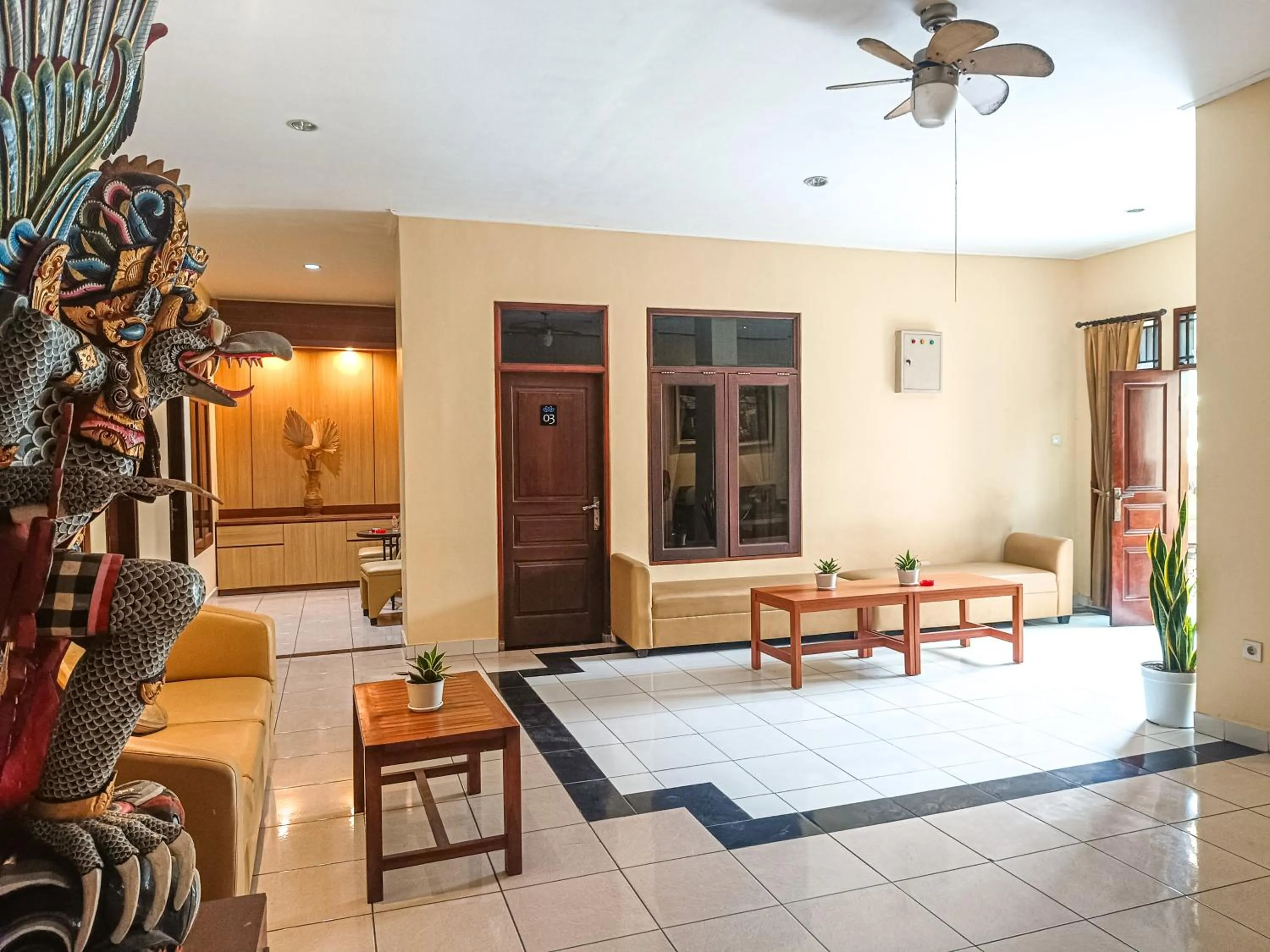 Property building in Miraa Guest House & Resto