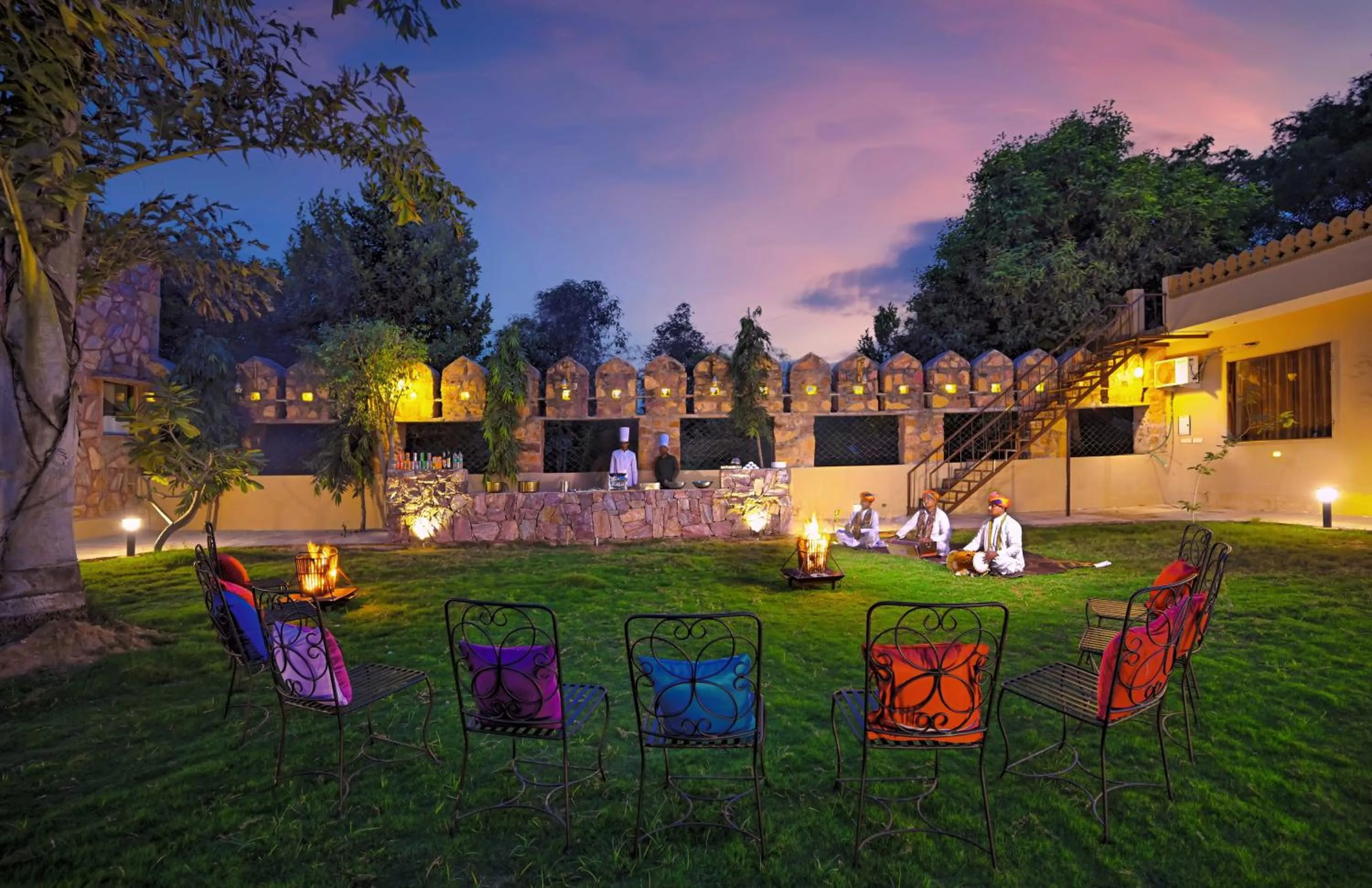 Activities in Aranya Vilas, Ranthambhore