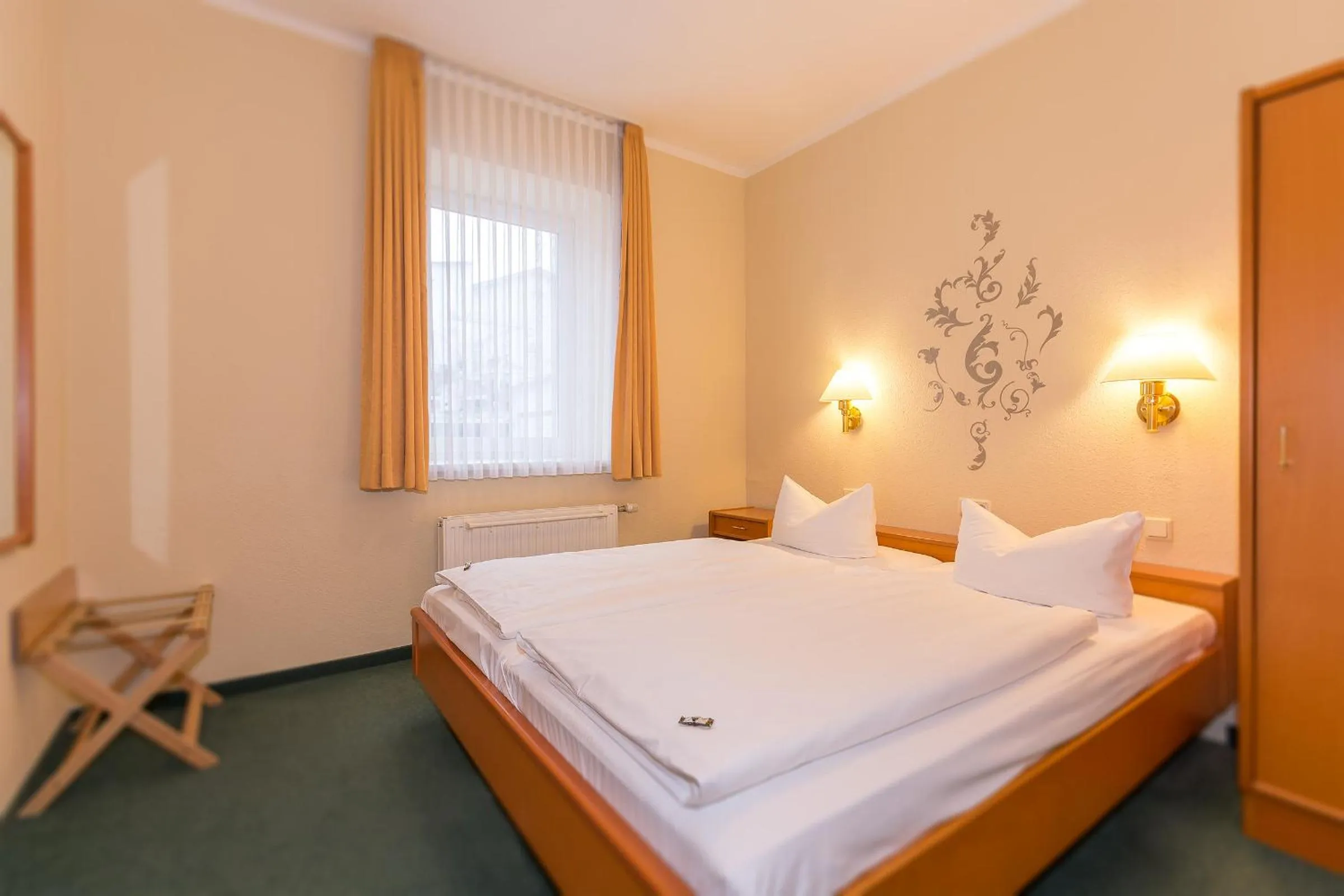 Decorative detail, Bed in Villa Osada