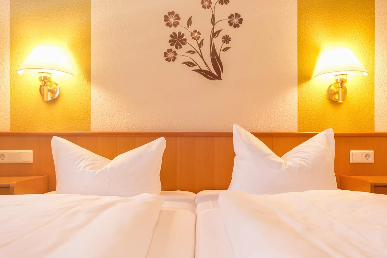 Decorative detail, Bed in Villa Osada