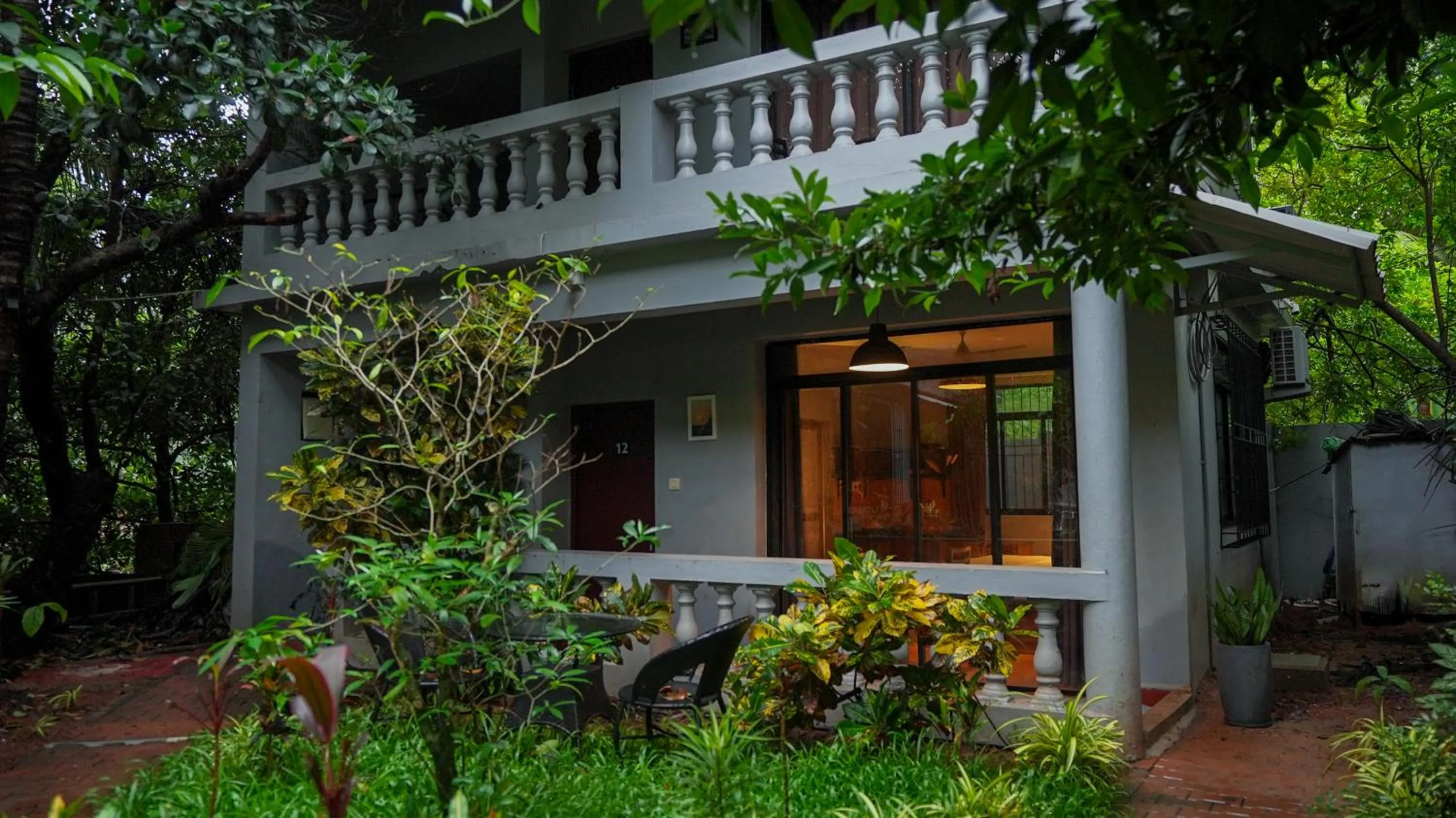 Balcony/Terrace in Sortby Stays, Vagator