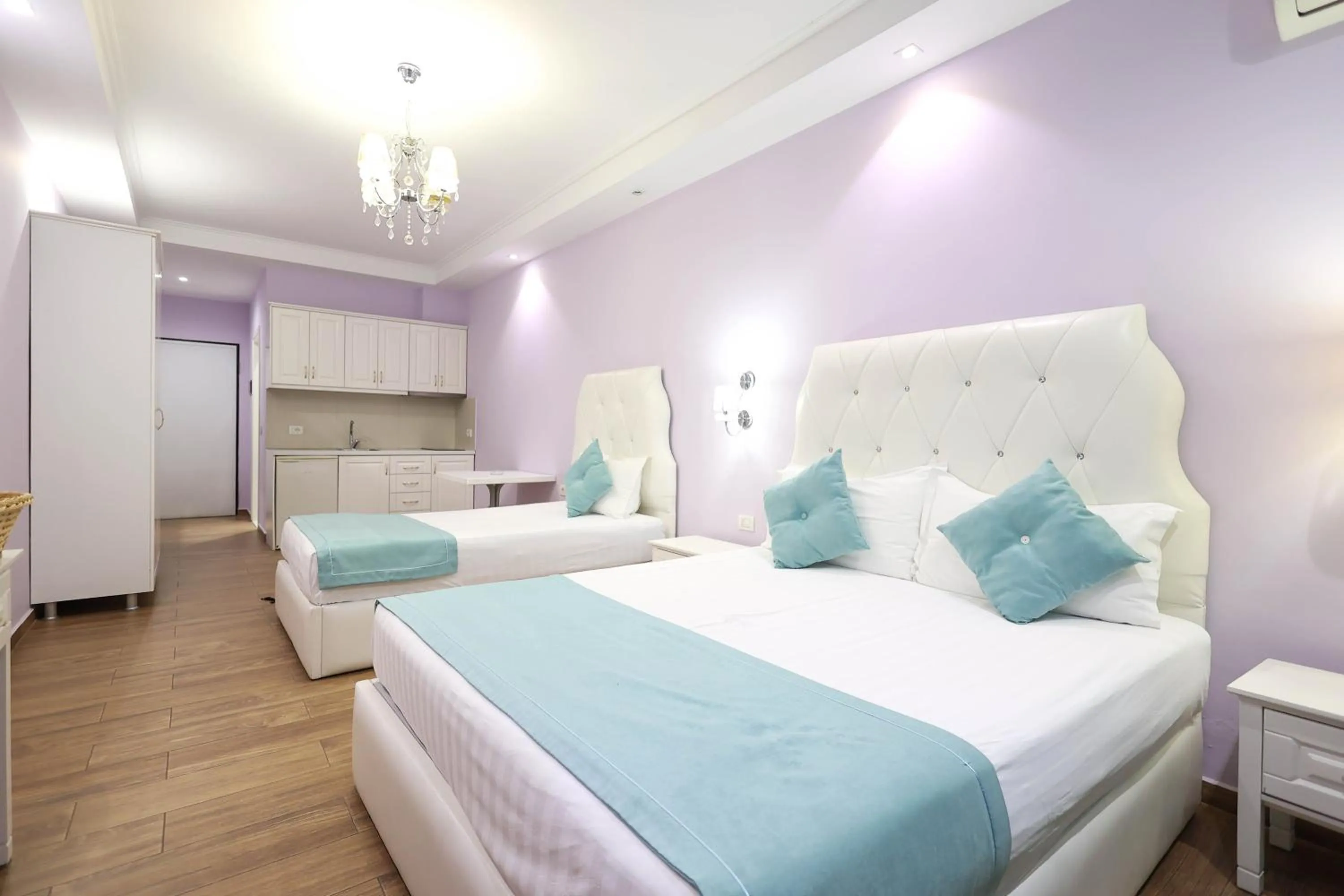 Bed in Apartments Flower Residence