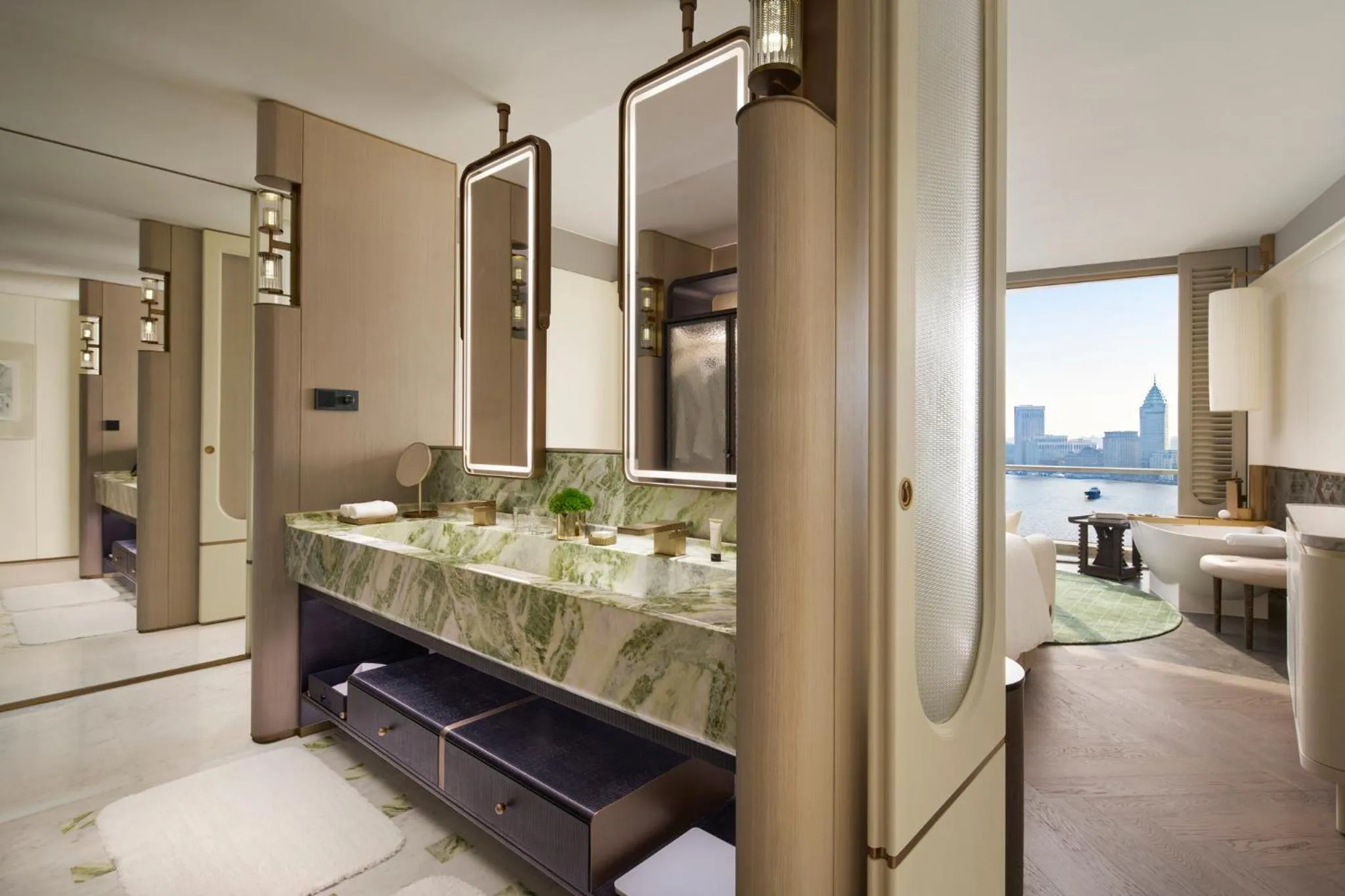 Photo of the whole room in Regent Shanghai on the Bund