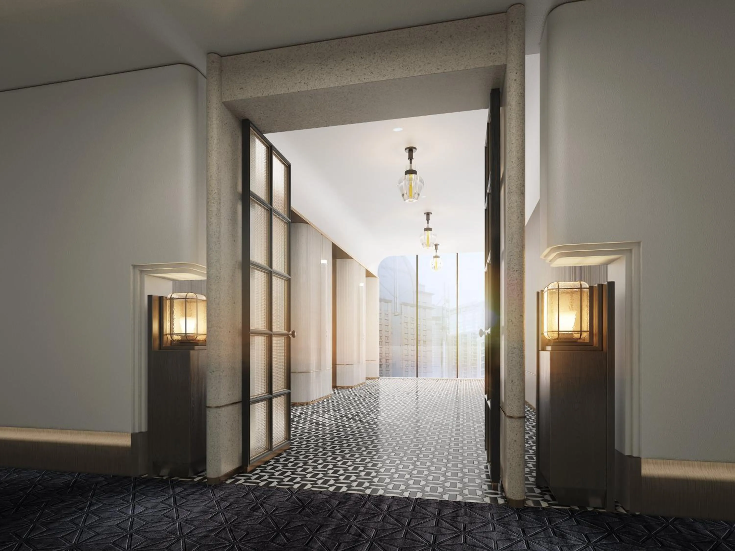 Lobby or reception in Regent Shanghai on the Bund