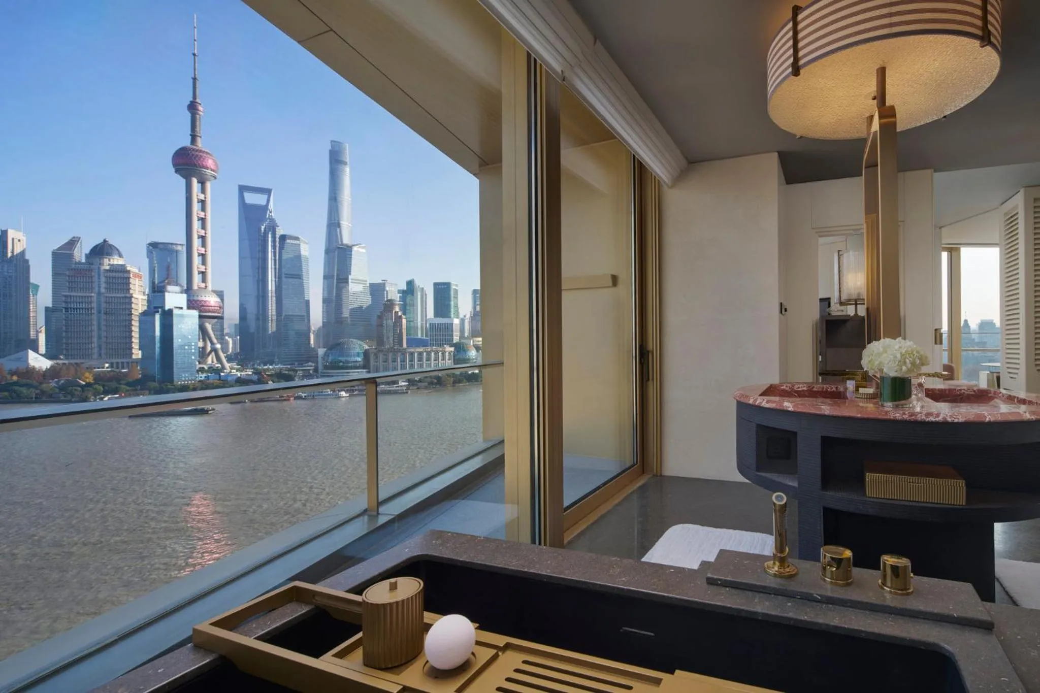 Photo of the whole room in Regent Shanghai on the Bund