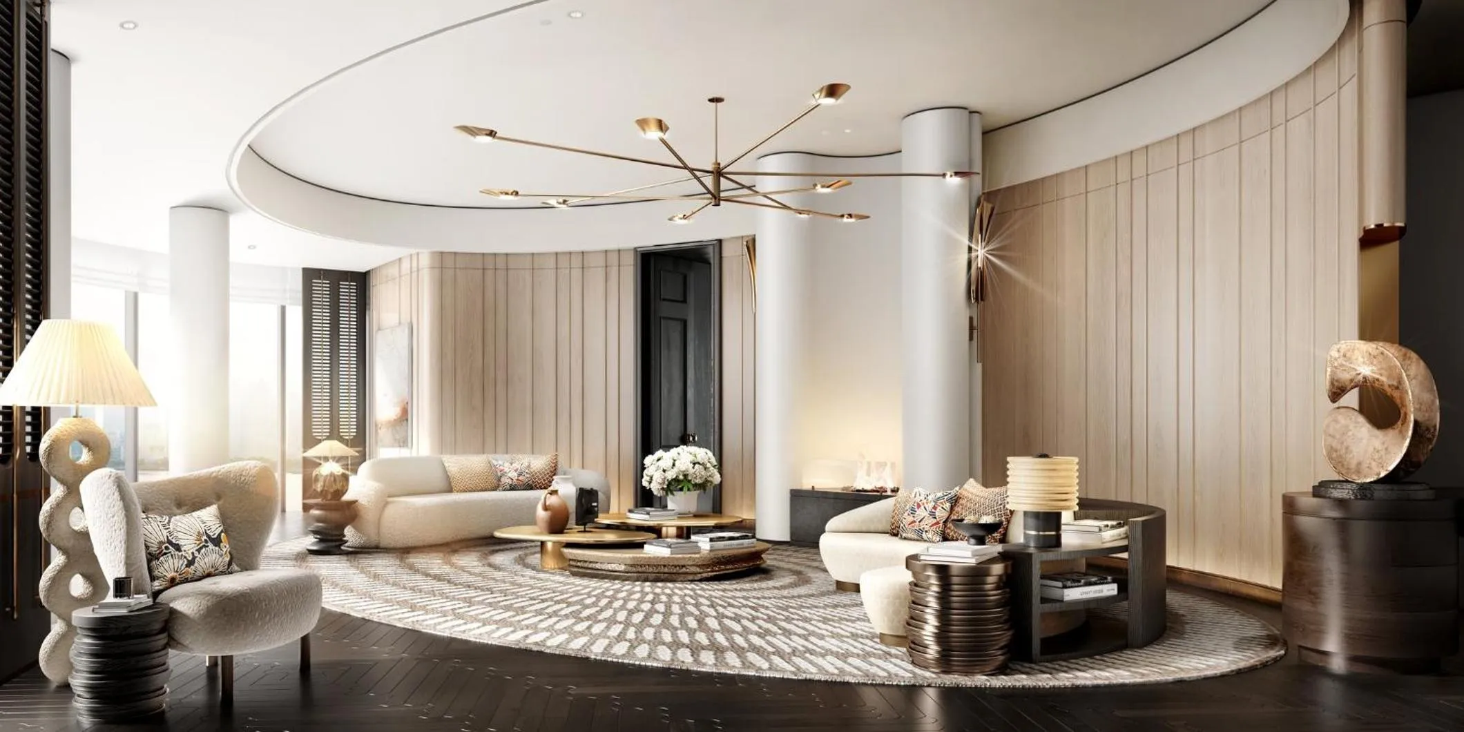 Photo of the whole room in Regent Shanghai on the Bund