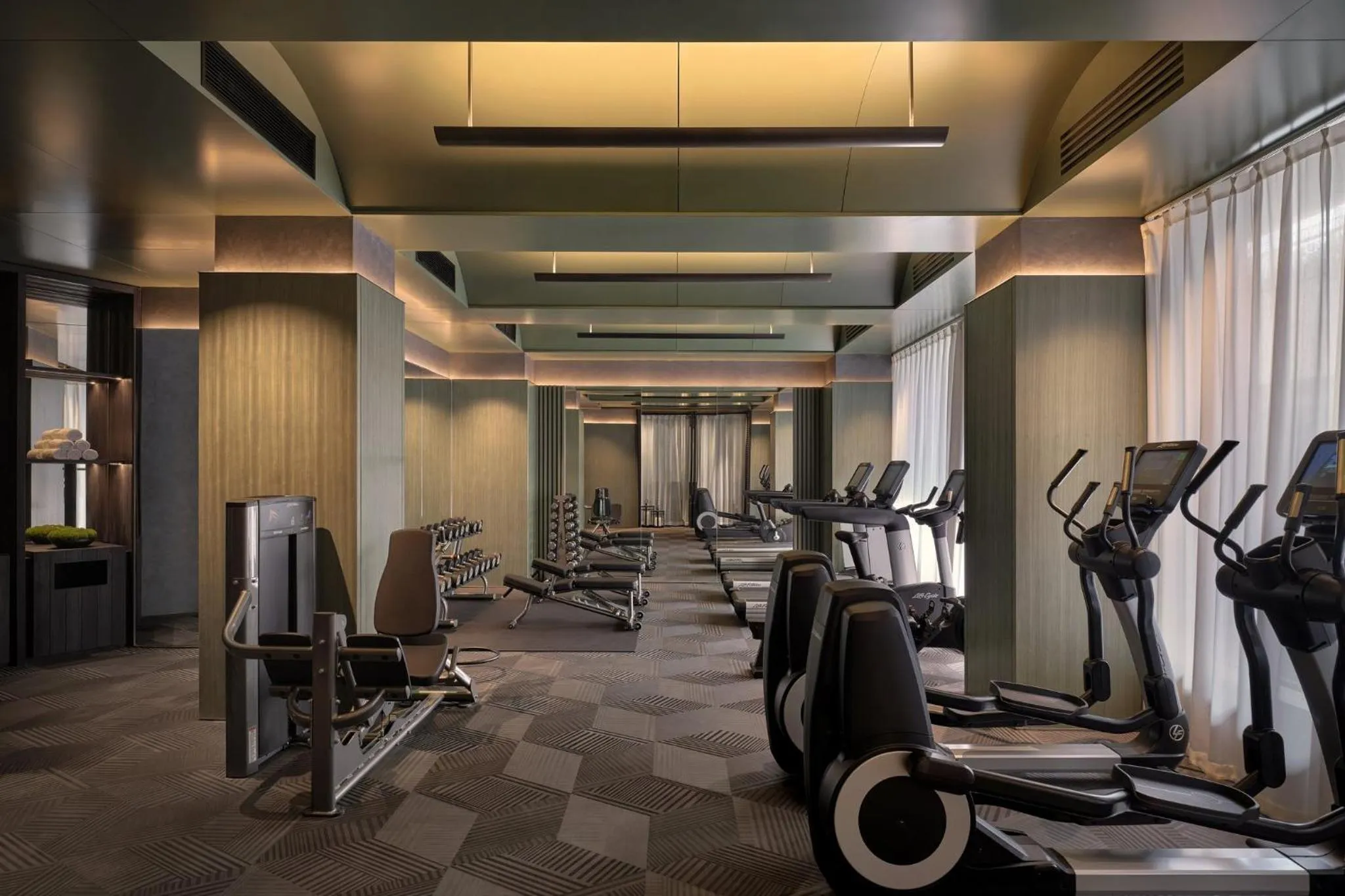 Fitness centre/facilities in Regent Shanghai on the Bund