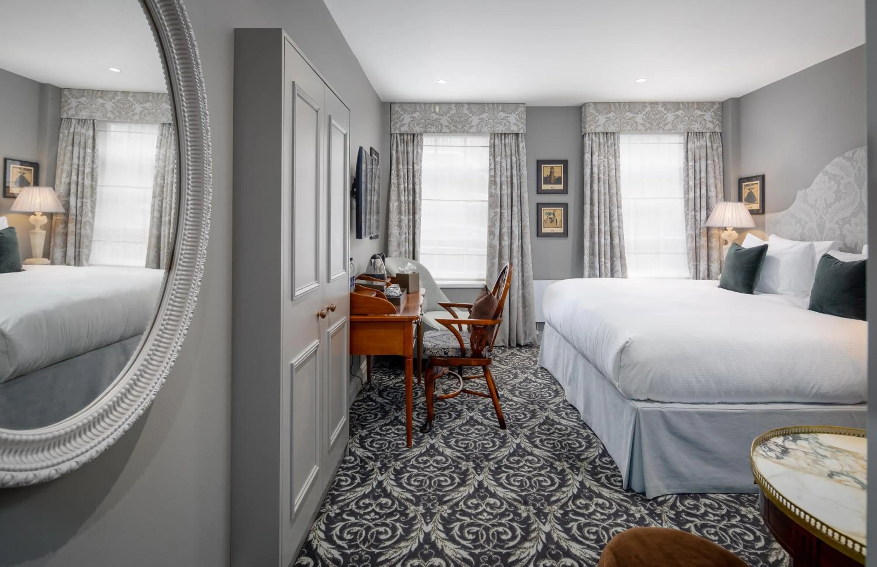 Bed in No. 30 Knightsbridge