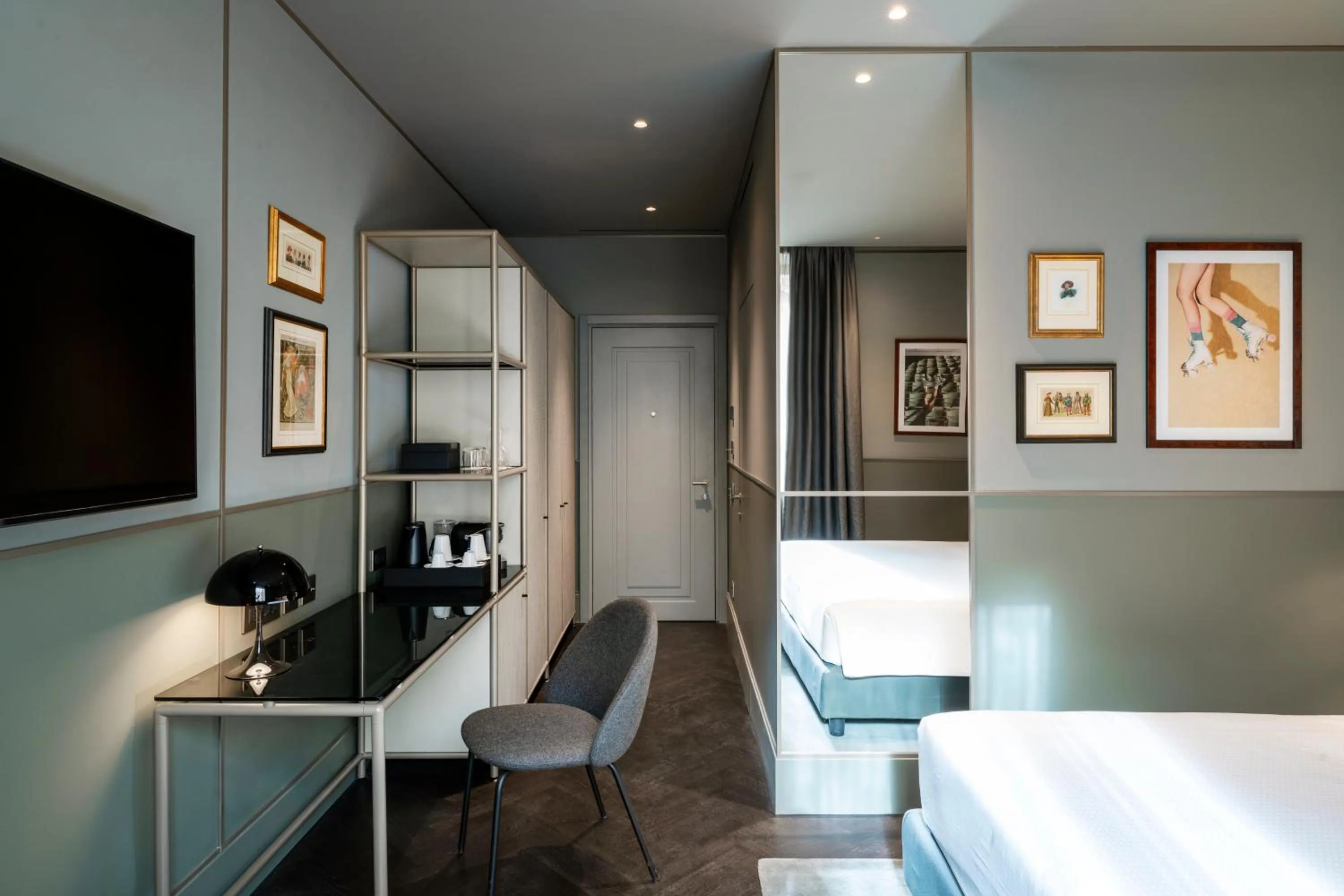 Living room, Bed in Radisson Collection Hotel, Roma Antica