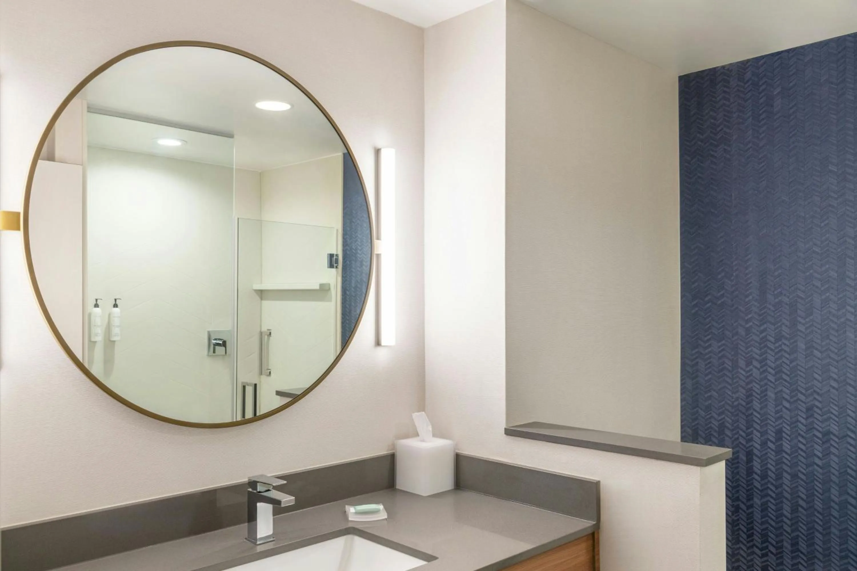 Bathroom in Fairfield by Marriott Inn & Suites Detroit Taylor