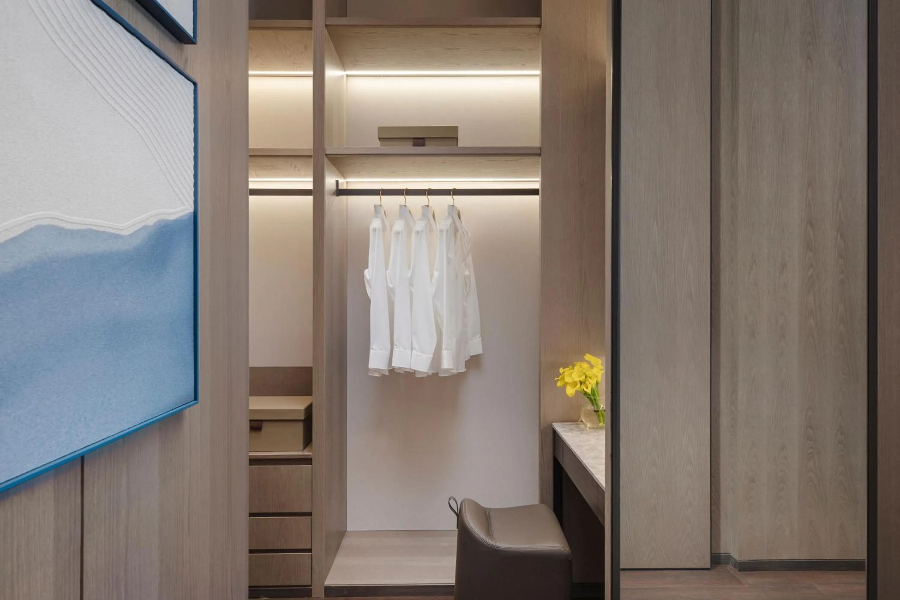 Bedroom in Marriott Executive Apartments Hangzhou