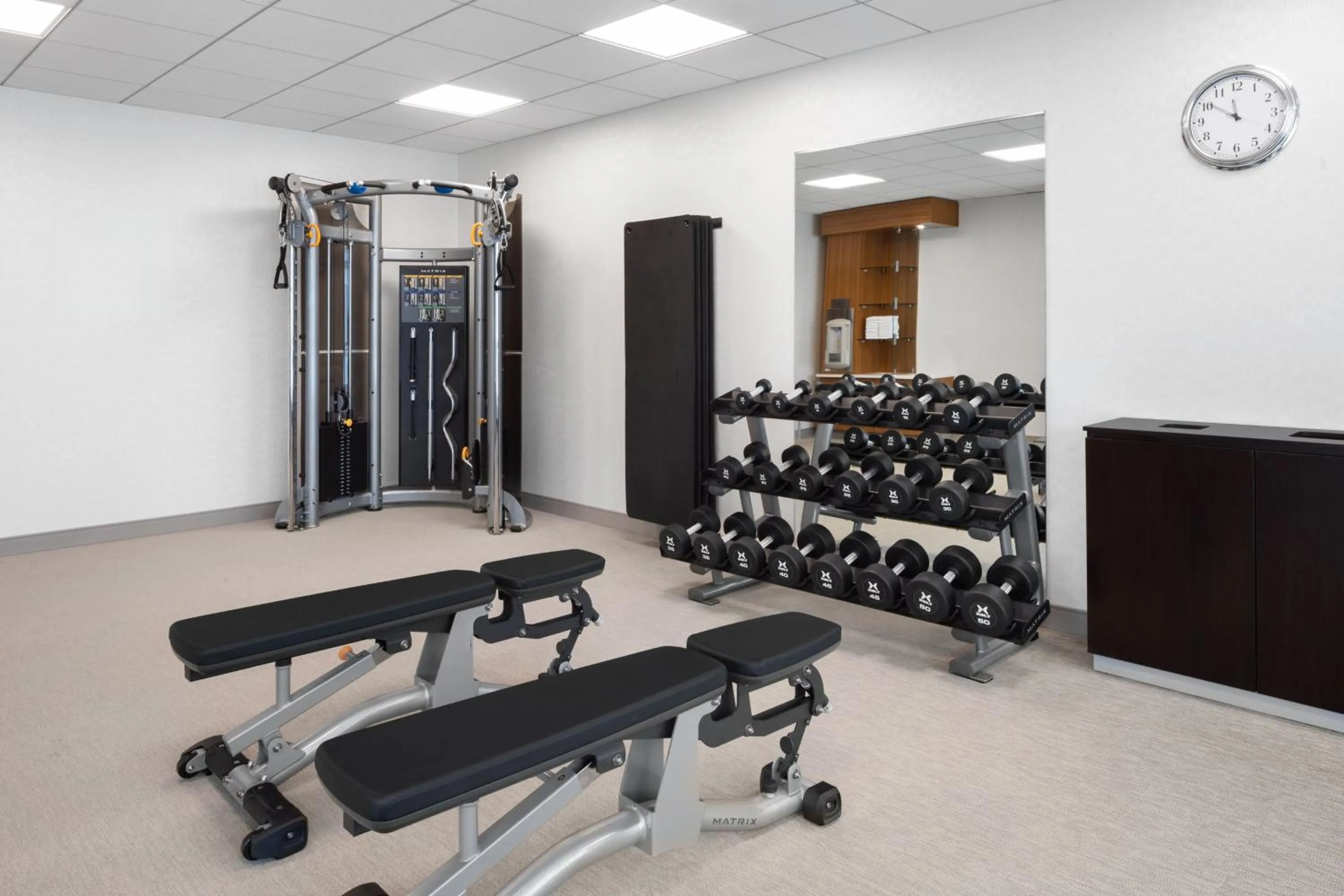 Fitness centre/facilities in SpringHill Suites by Marriott Roanoke North